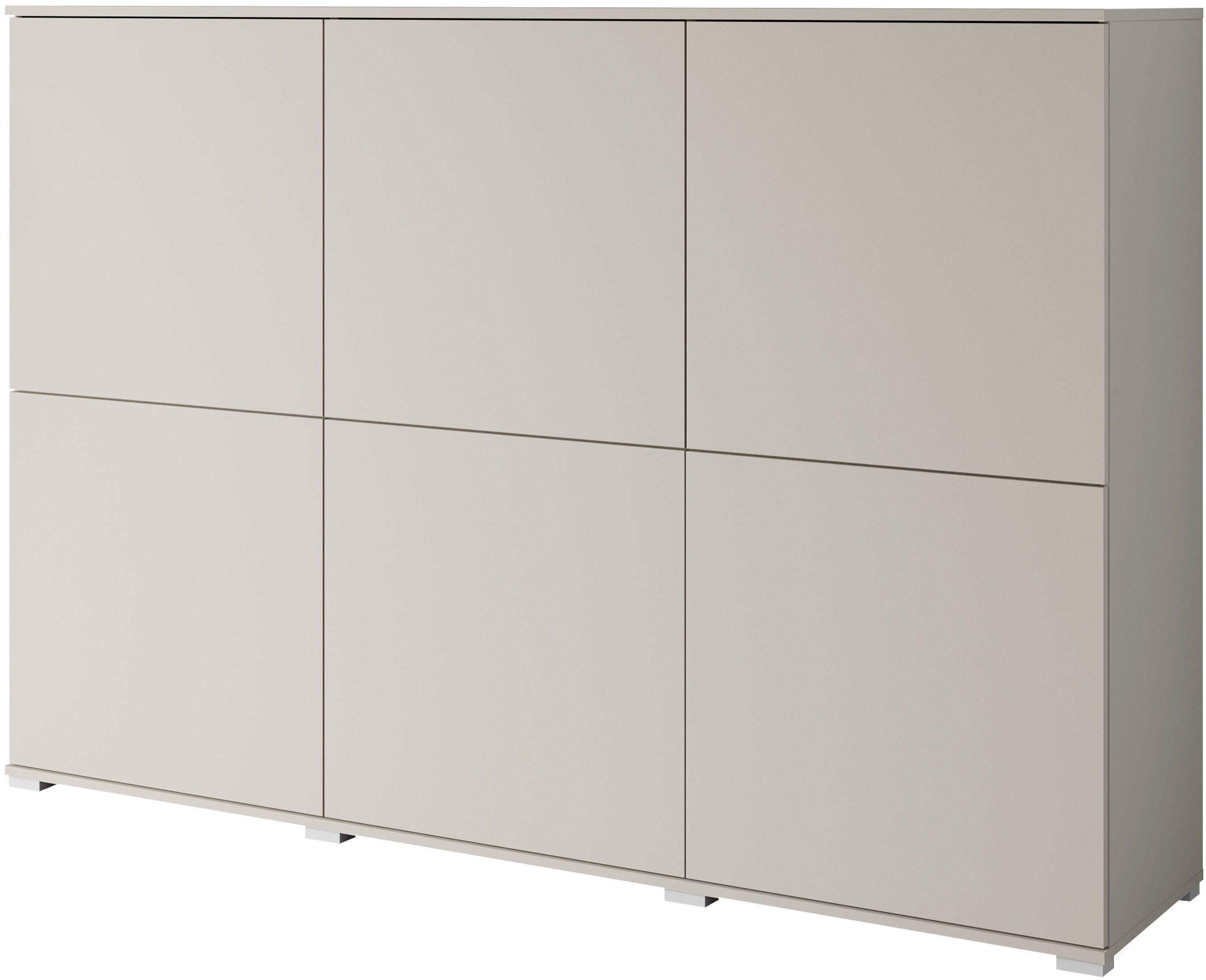 INOSIGN Highboard Kenia, moderne grifflose Hochkommode günstig online kaufen