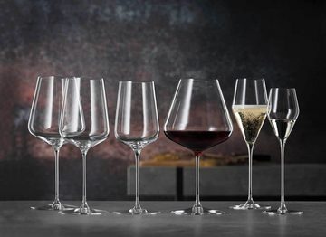 SPIEGELAU Rotweinglas Definition Bordeauxgläser + Poliertuch 750 ml, Glas