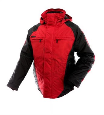 Mascot Arbeitsjacke Winter-Pilotjacke rot/schwarz mit Kapuze