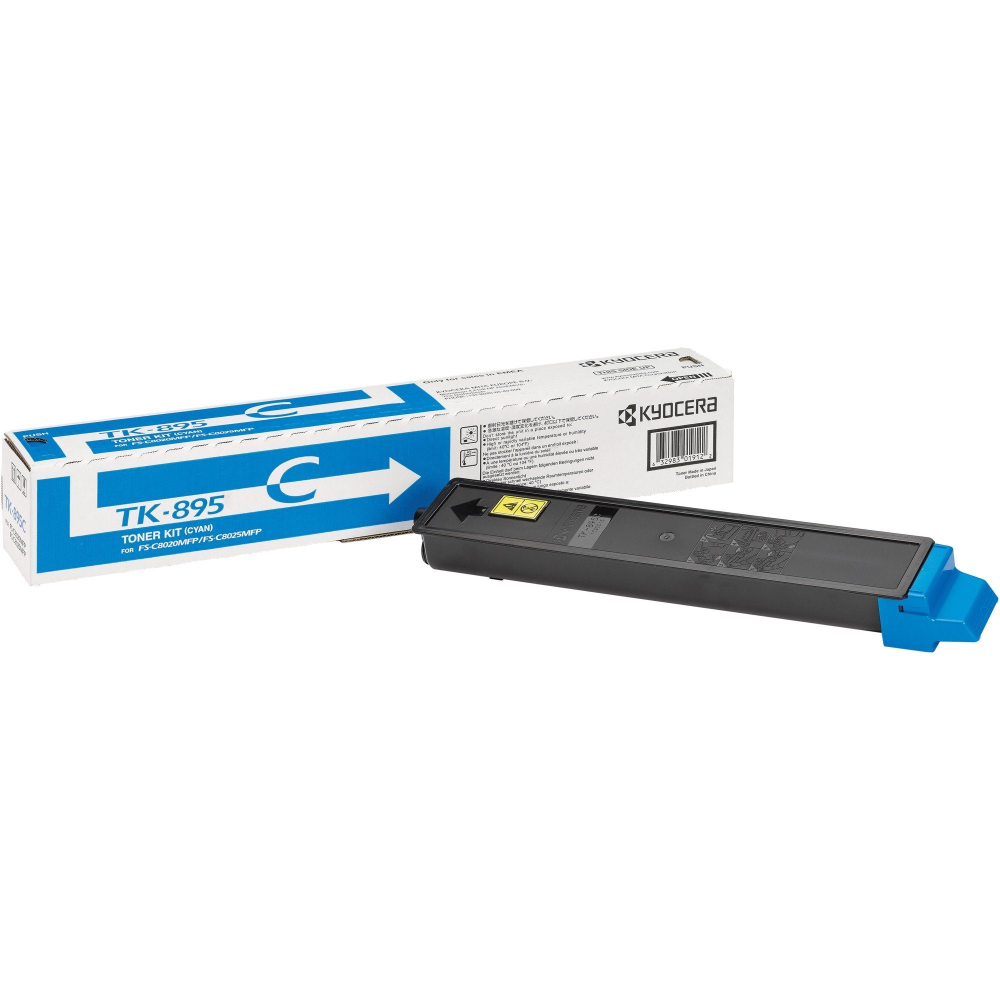 Kyocera Tonerkartusche Kyocera TK-895C cyan, Toner