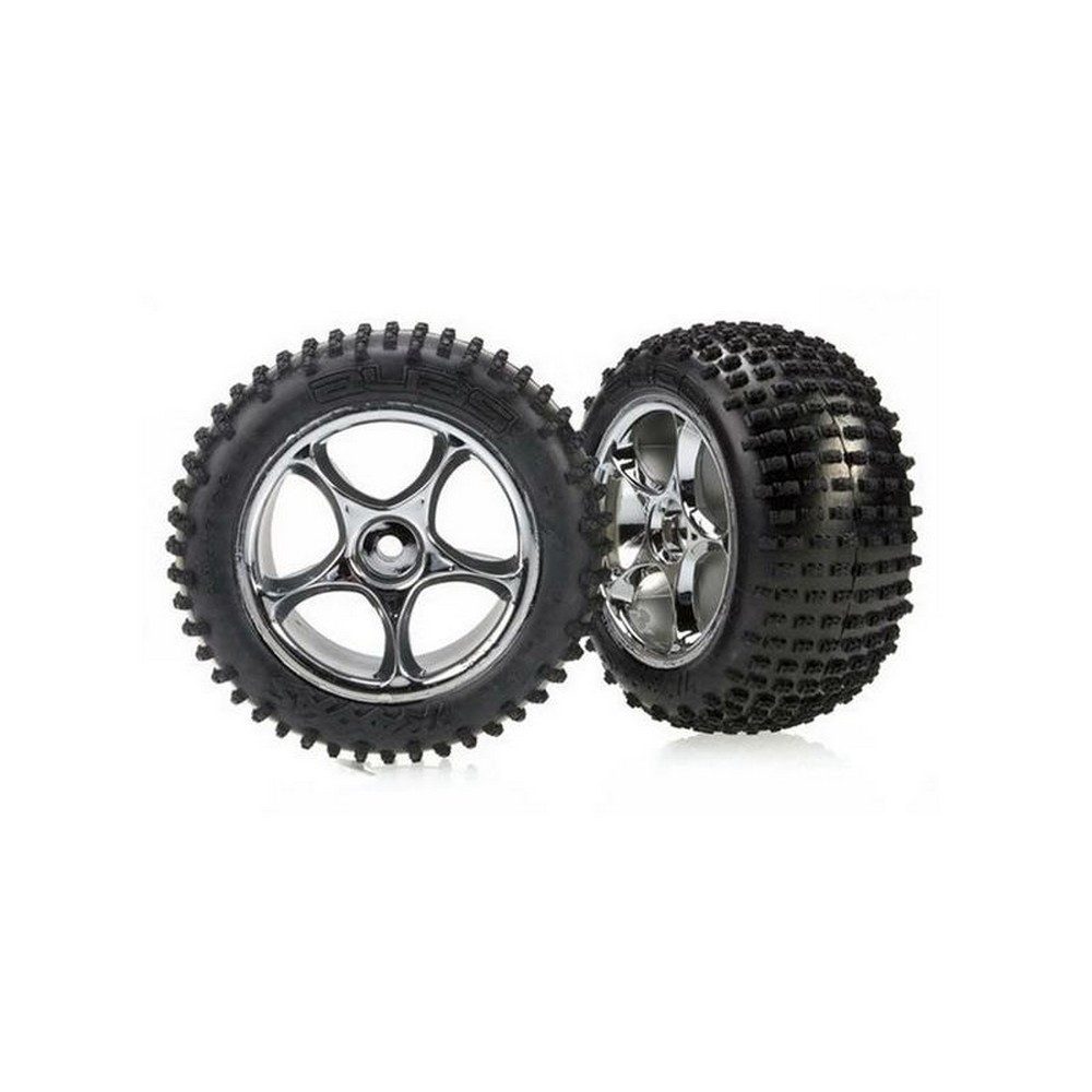Modellbausatz 2470R Reifen + Felgen montiert