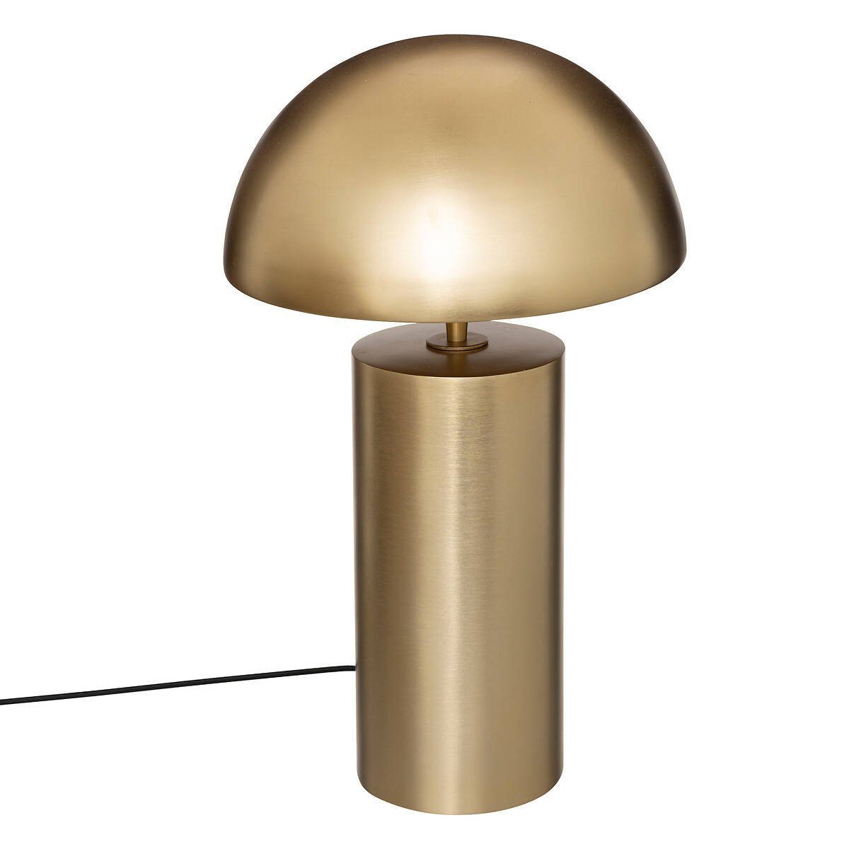 Atmosphera Créateur d'intérieur Tischleuchte Goldene Tischlampe CHAMPI, Pilzform, H. 50 cm, Leuchte mit Dekofunktion, ohne Leuchtmittel