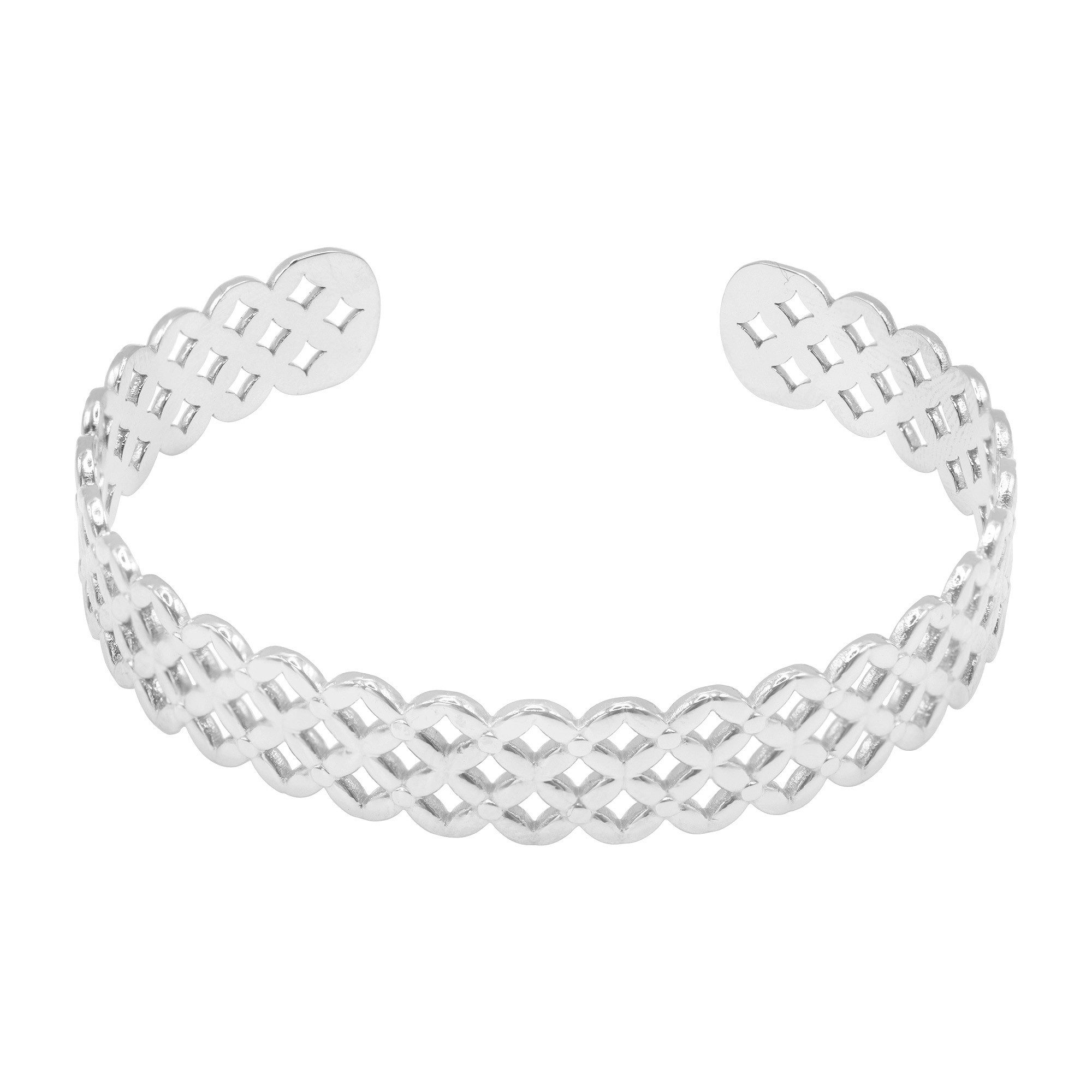 Heideman Armband Avitus silberfarben (Armband, inkl. Geschenkverpackung), moderner Armreif für Damen