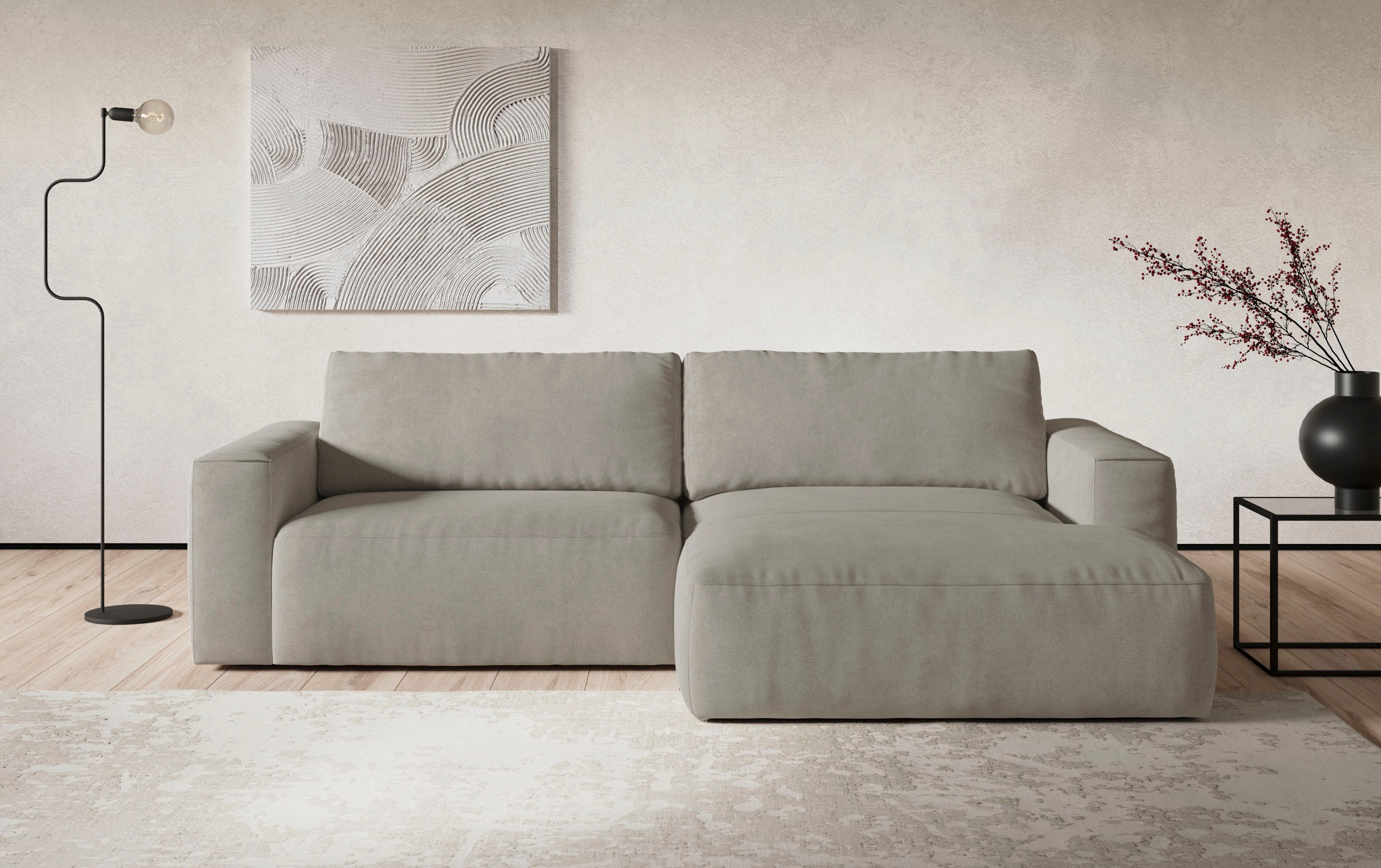 COTTA Ecksofa "Lasso L-Form, XL-Sofa" günstig online kaufen
