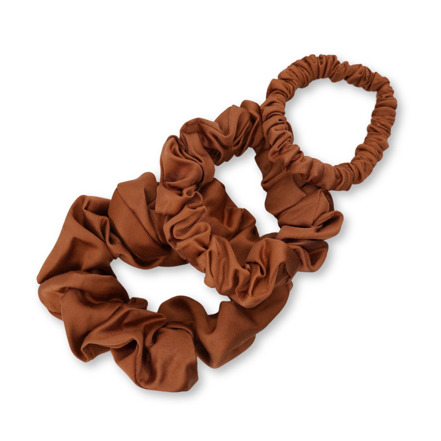 AGA.PIE Haargummi Scrunchie-Set, aus 100% Lyocell aus Bambus-Cellulose, besonders sanft zum Haar