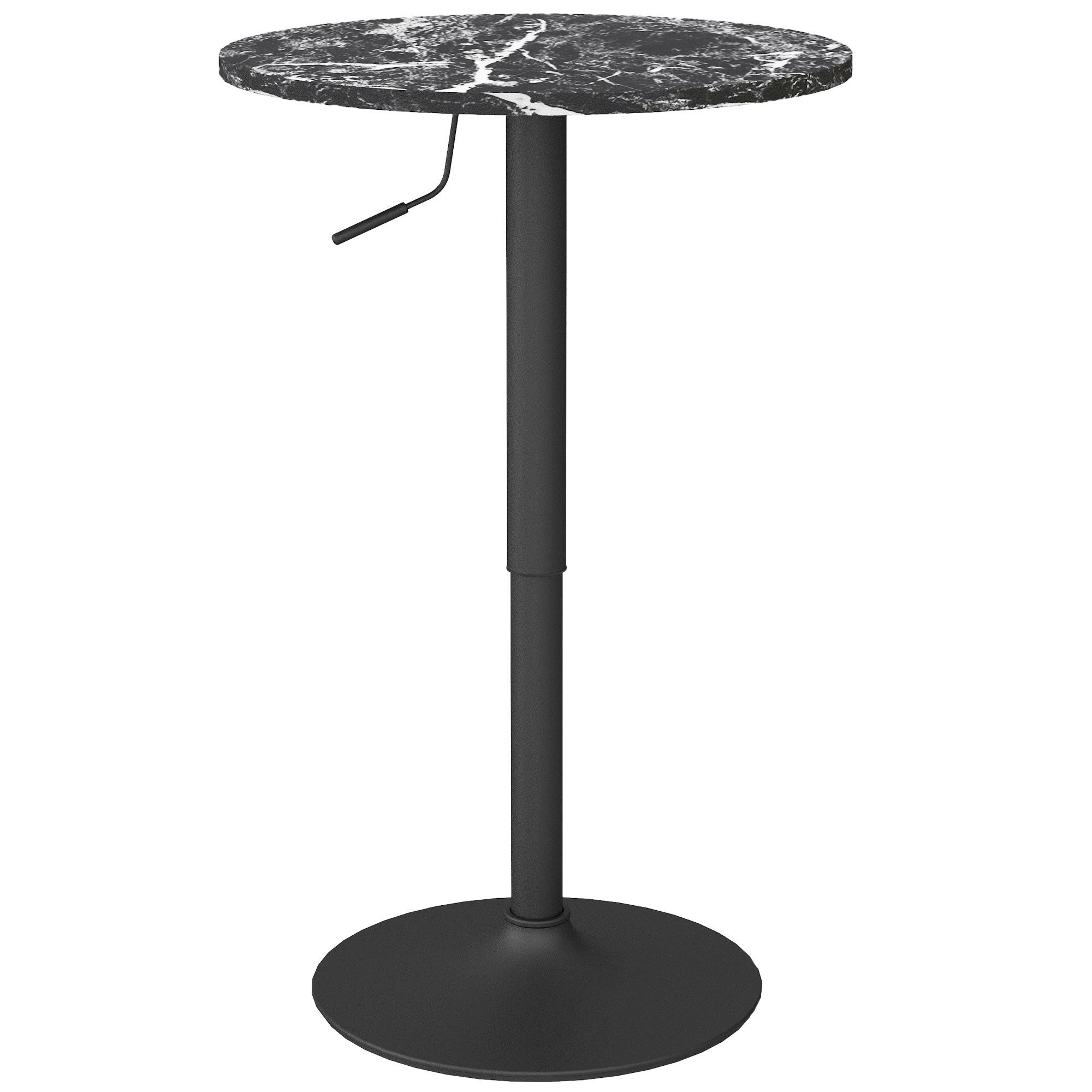HOMCOM Bartisch Runder Esstisch für 2 günstig online kaufen