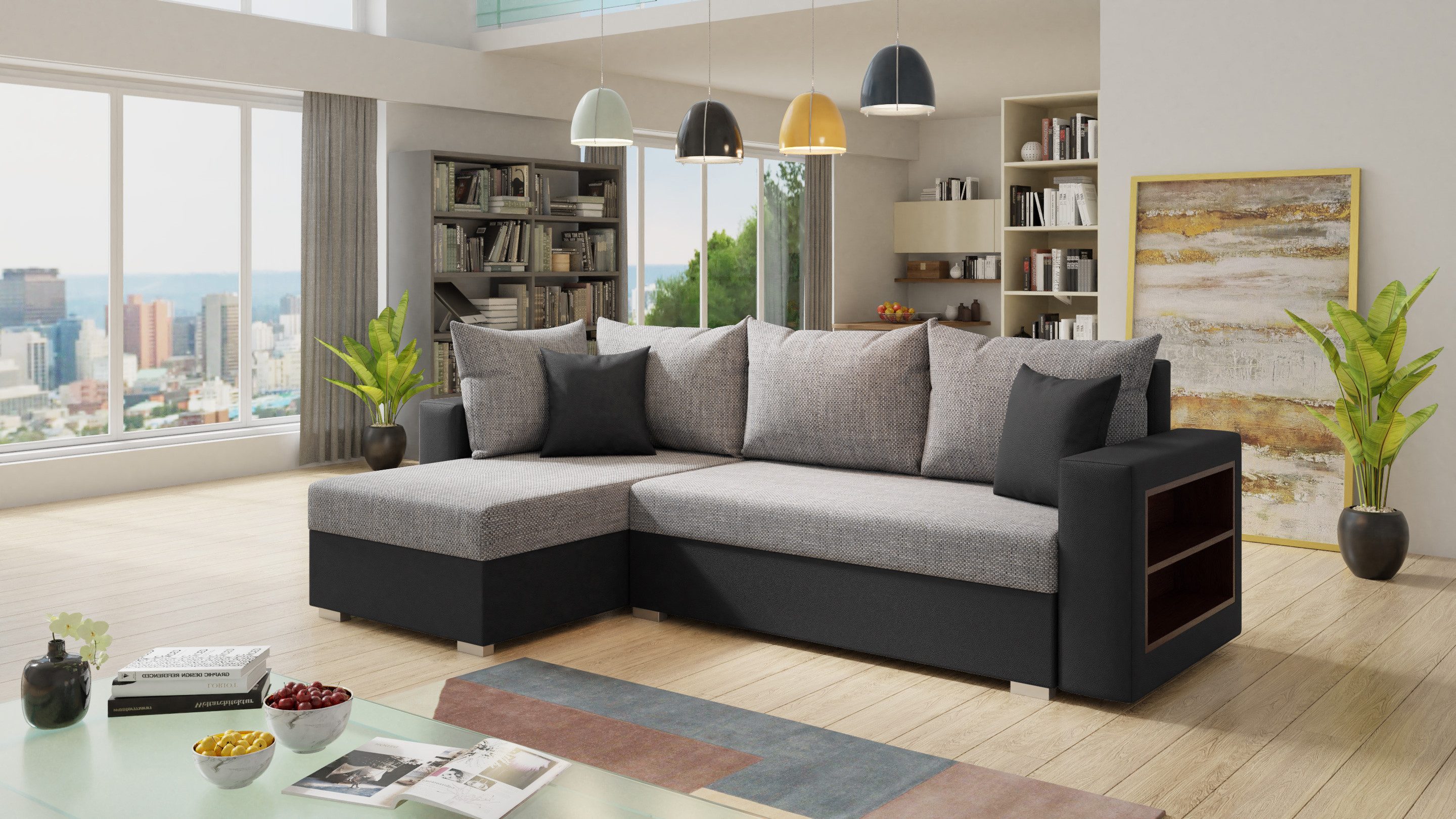 Sofnet Ecksofa Lord, mit Schlaffunktion und günstig online kaufen