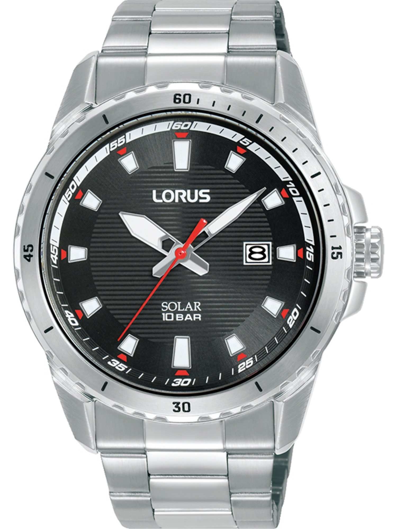 LORUS Quarzuhr Lorus Herren-Uhren Analog Solar, günstig online kaufen