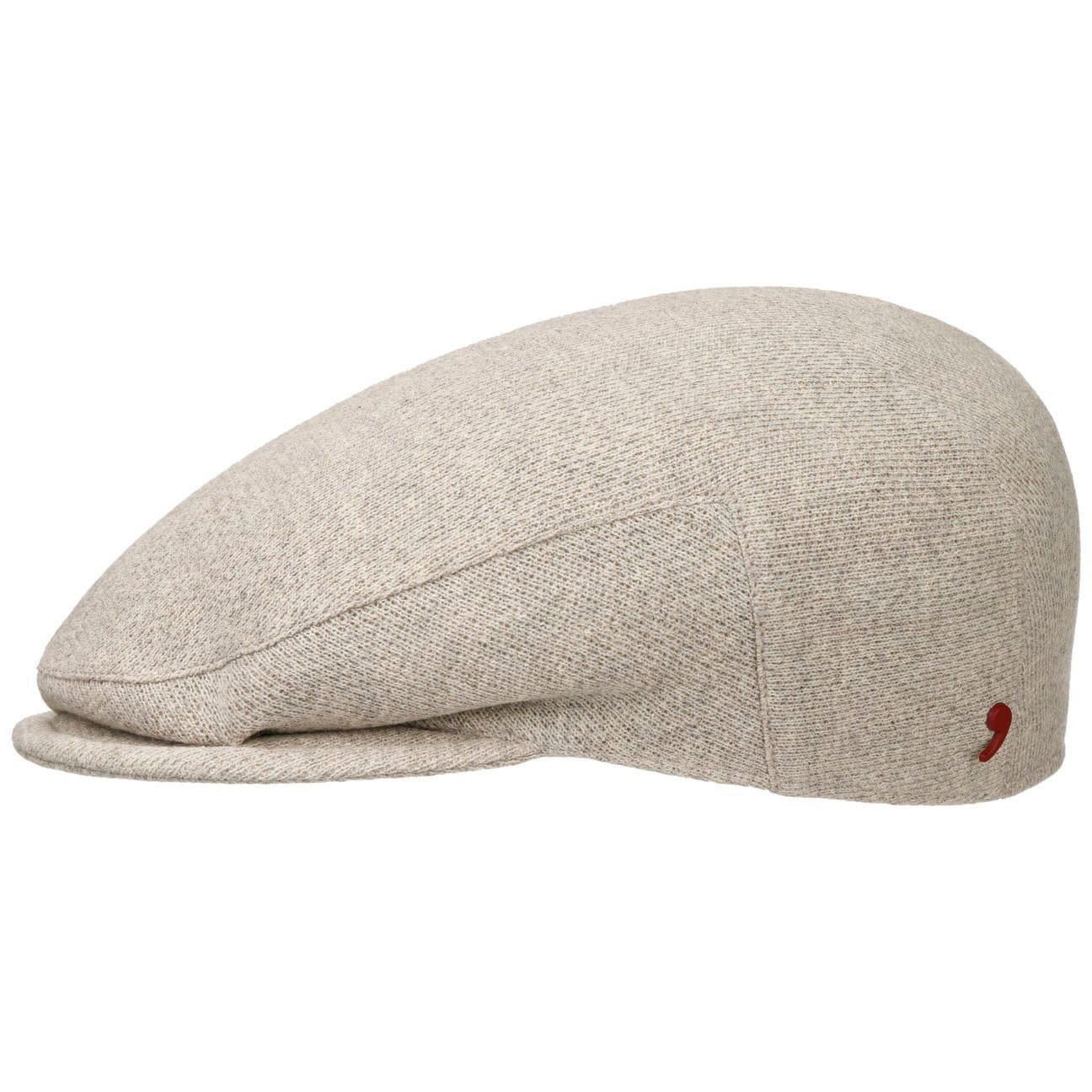 Alfonso D´Este Flat Cap (1-St) Schirmmütze mit Schirm, Made in Italy