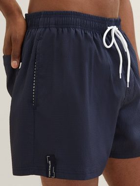 TOM TAILOR Badehose Unifarbende Badeshorts