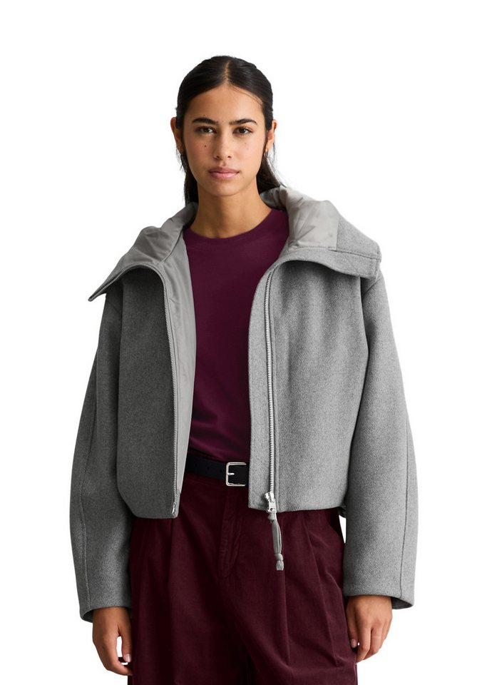 Marc O'Polo DENIM Outdoorjacke aus Wolle-Mix