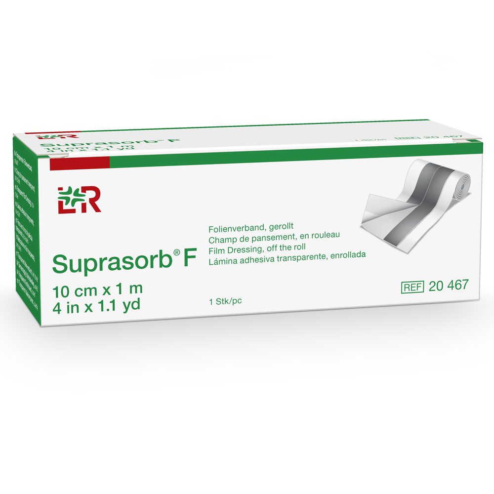 Lohmann & Rauscher GmbH & Co.KG Wundpflaster L&R Suprasorb F Folien-Wundverband Rolle 10 cm x 1