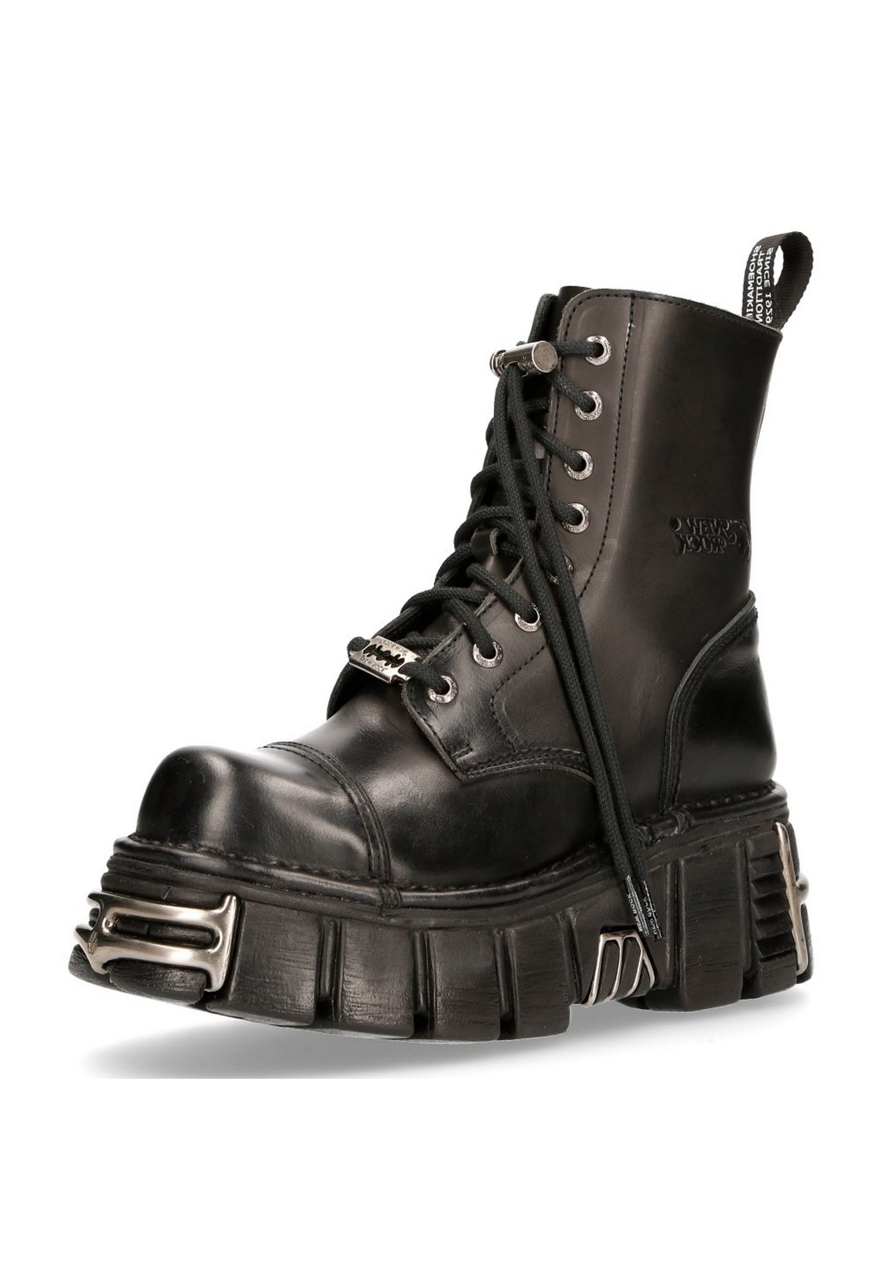 NEW ROCK M-NEWMILI083C-C6 Ankleboots Handgefertigte Statement-Schuhe für Stilbewusste Abenteurer