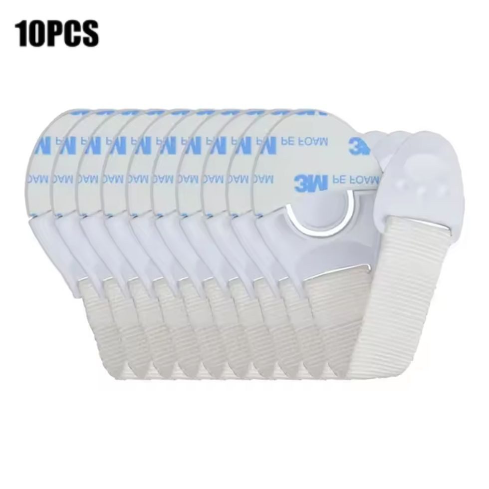 Montegoni Kindersicherung 10x Kindersicherung Baby Schrankschloss Weiß mit günstig online kaufen