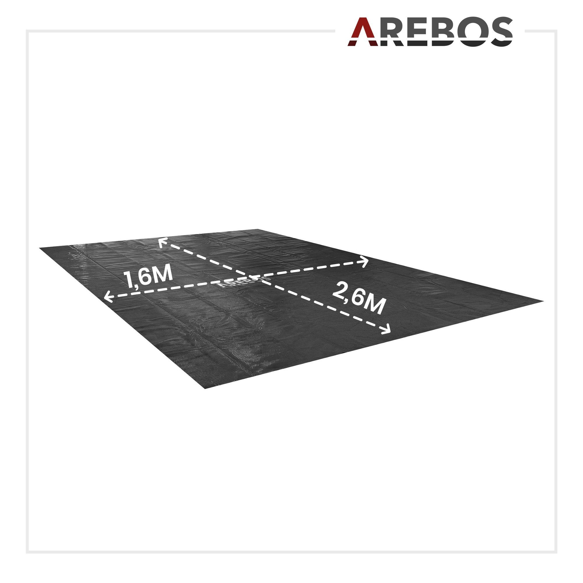Solarabdeckplane Wärmeplane Solarfolie Solarplane Solarheizung Pool Heizung 120mic