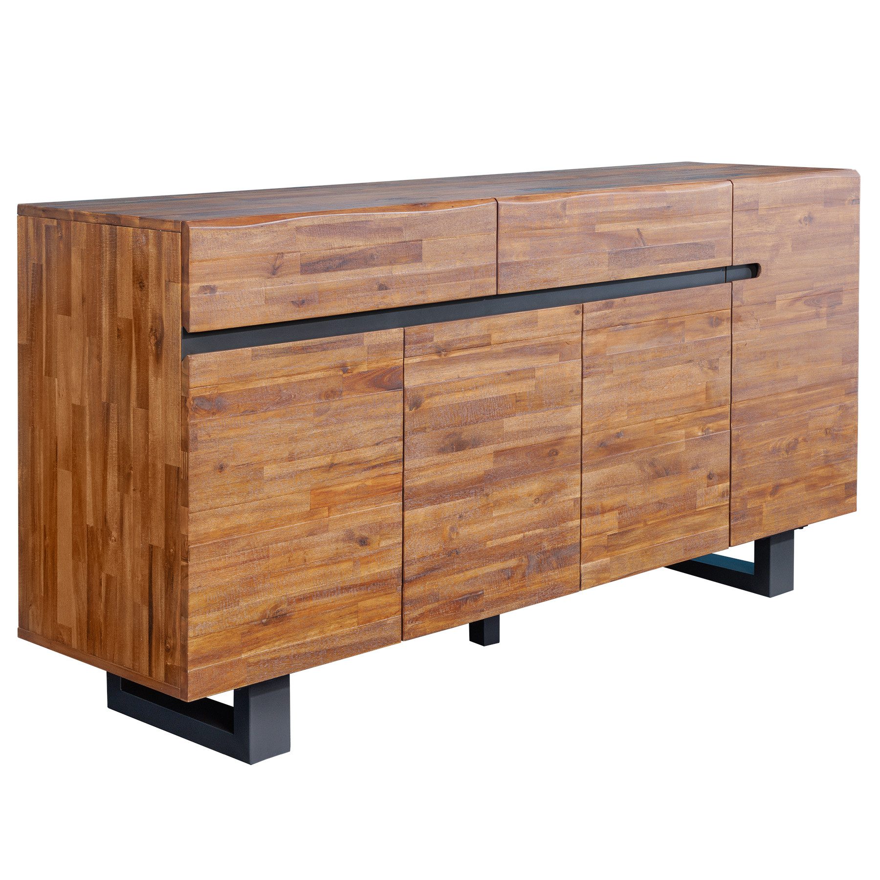 riess-ambiente Sideboard GENESIS 170cm braun / günstig online kaufen