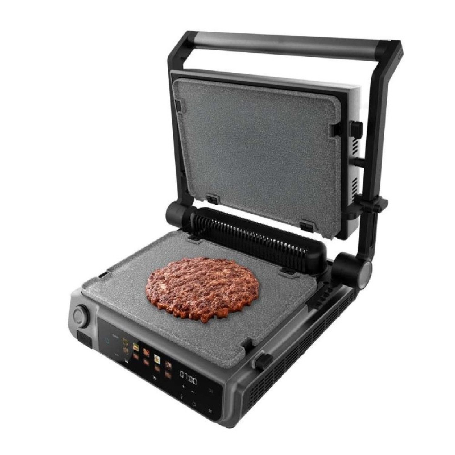 Cecotec Grillplattenaufsatz Rock'n2000 Smash PerfectCook
