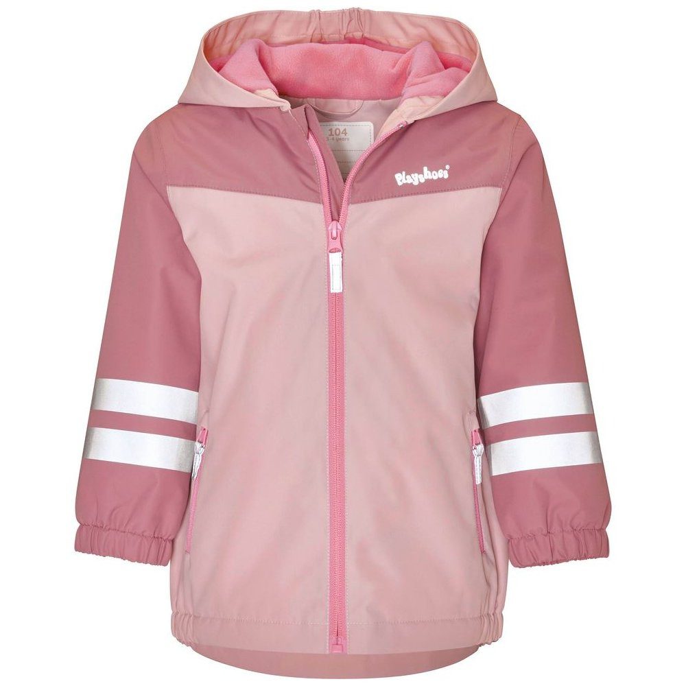 Playshoes Regenjacke Outdoor-Jacke Fleece-Futter