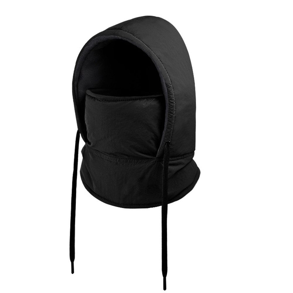 Blusmart Sturmhaube Winter Plüsch Warme Mütze mit Schal (Sturmhaube Mütze und Schal Set, Wasserdicht Winddicht Gesichtskapuze) Für Outdoor-Sportarten, integrierte Kapuze