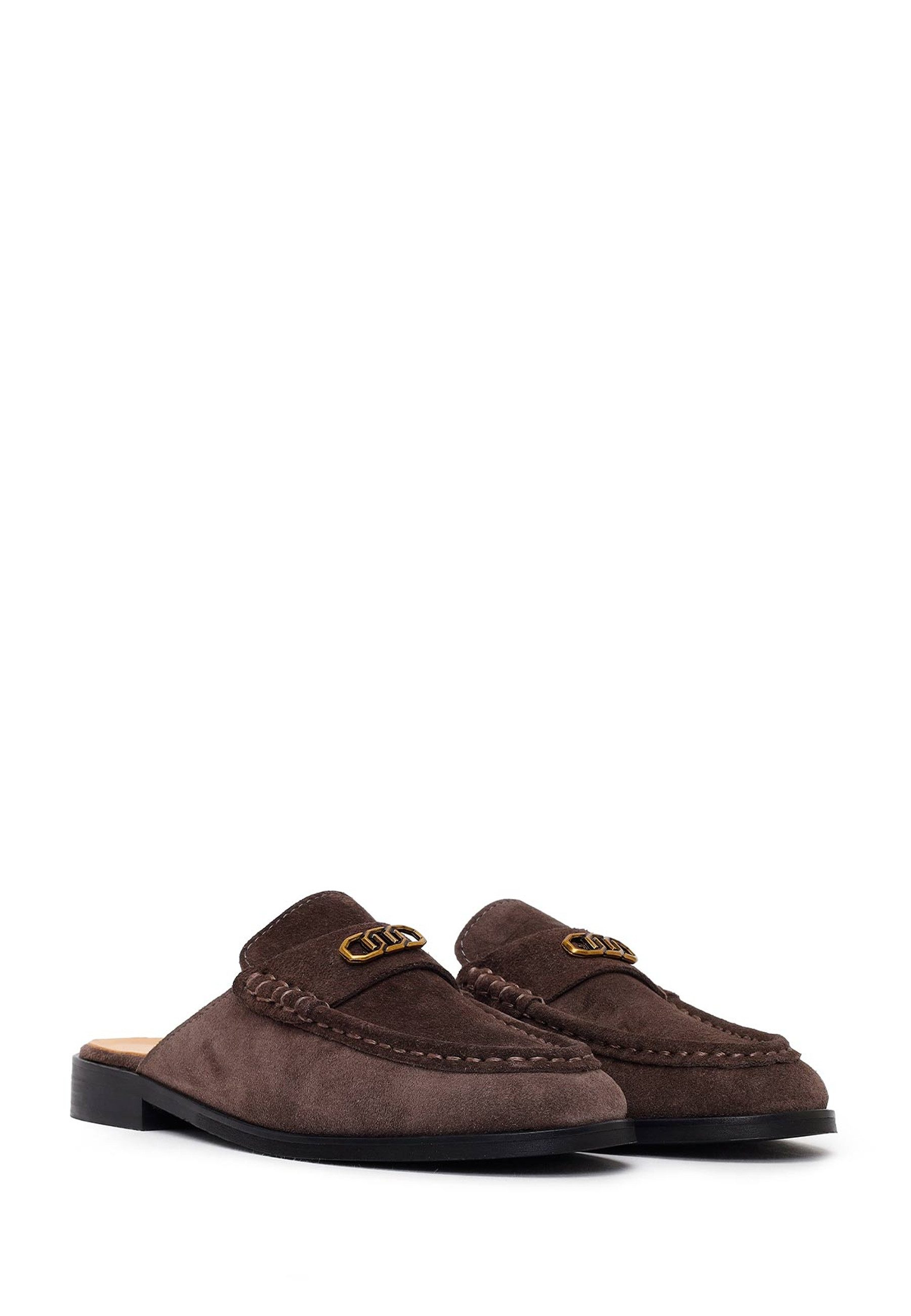 Derimod Pantoletten aus Veloursleder Mules