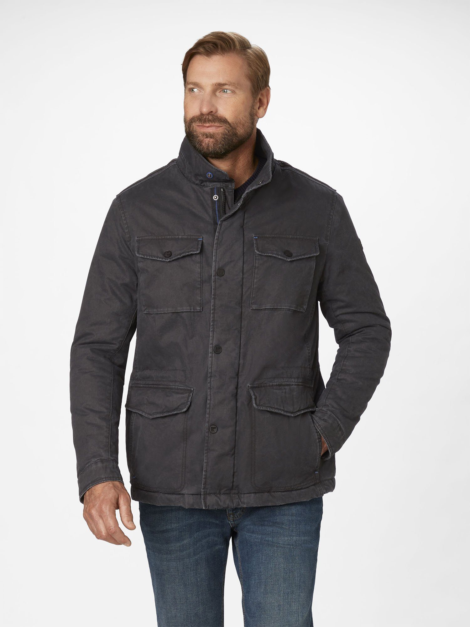 Redpoint Winterjacke KIRK Fieldjacket aus reiner Baumwolle