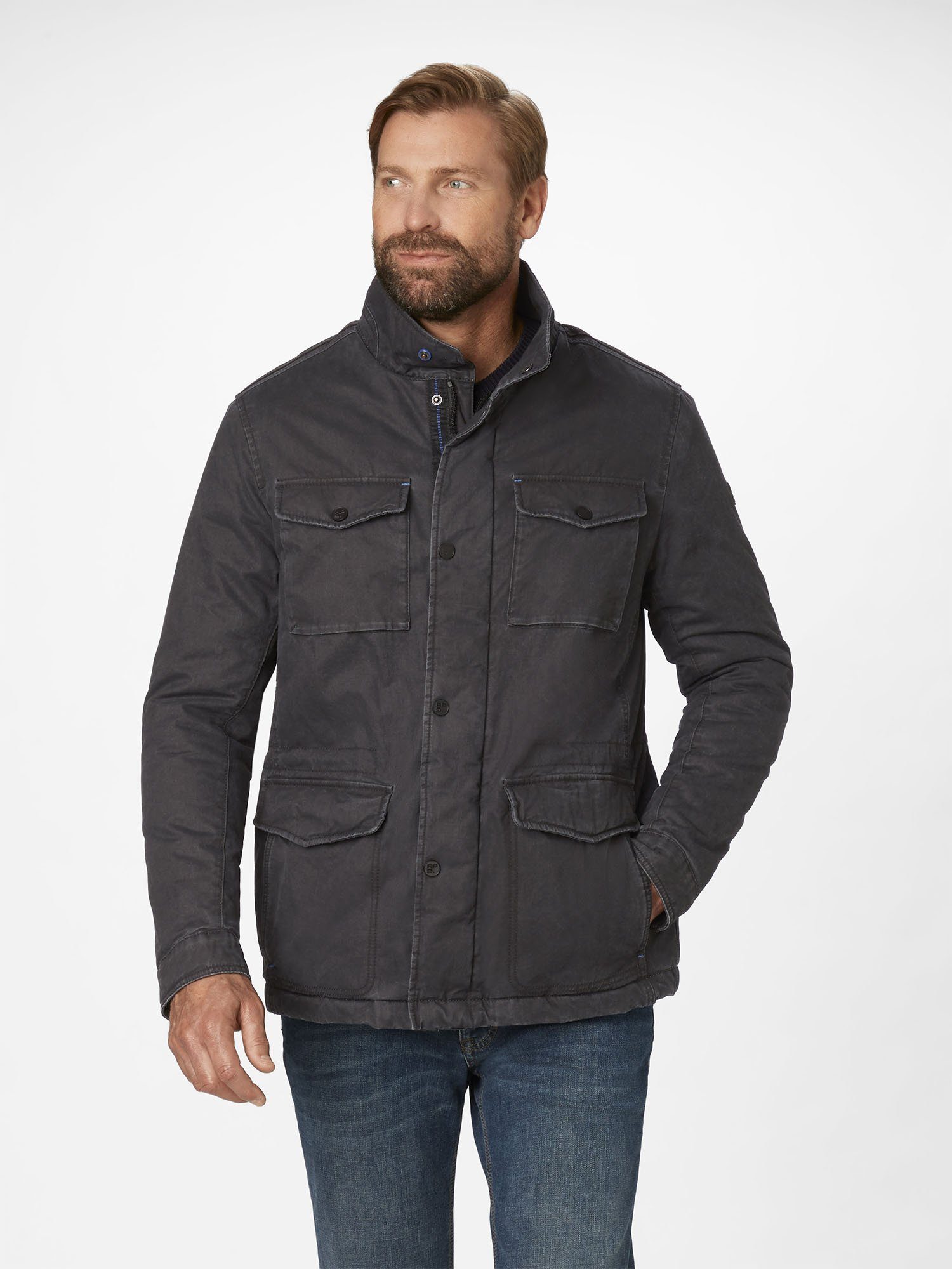 Redpoint Winterjacke KIRK Fieldjacket aus reiner Baumwolle günstig online kaufen