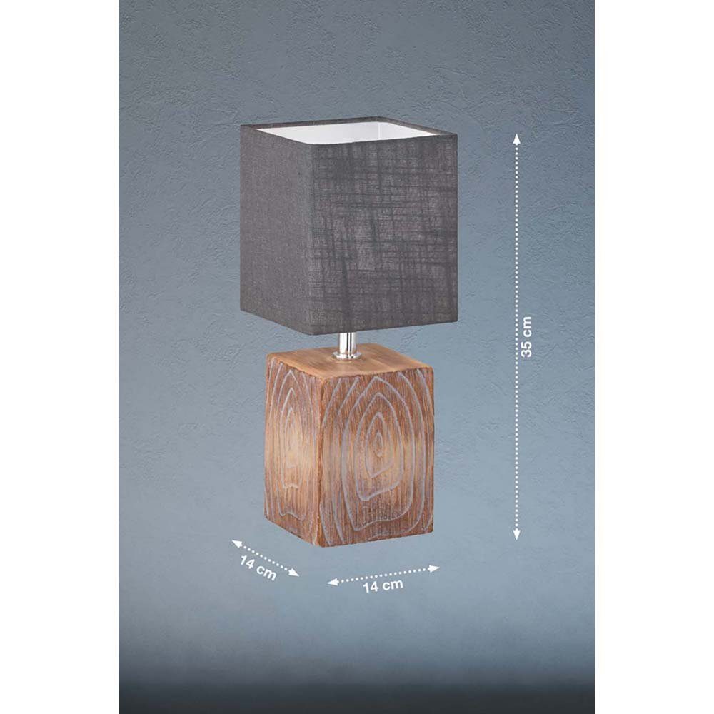 Nachttischlampe etc-shop Tischleuchte, LED Tischleuchte Schlafzimmer Beistelllampe Keramik
