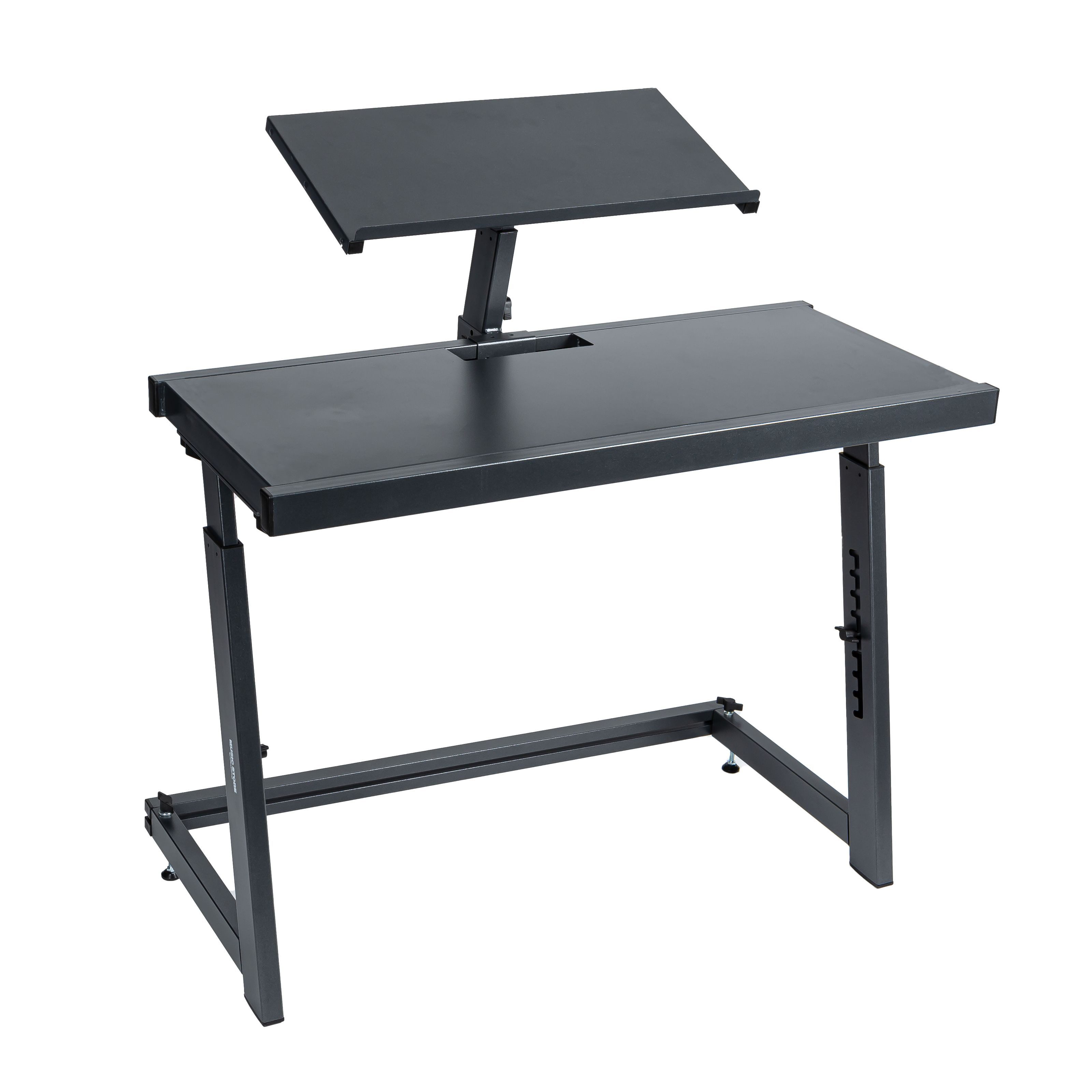 FAME Keyboardständer, (Audio Mobile DJ Tisch-Set Inklusive Laptopablage Ablage-Set DJ Equipment, DJ-Möbel, DJ-Tische), Mobile DJ Tisch-Set, Laptopablage, Ablage-Set