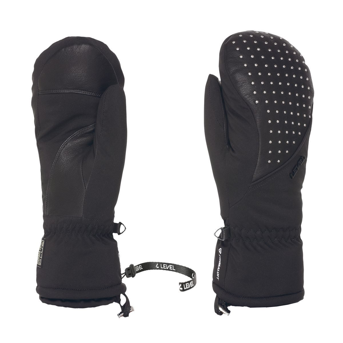Level Skihandschuhe Mummies Mitten Extrem warme, wasserdichte Fäustlinge mit Merino-Material und