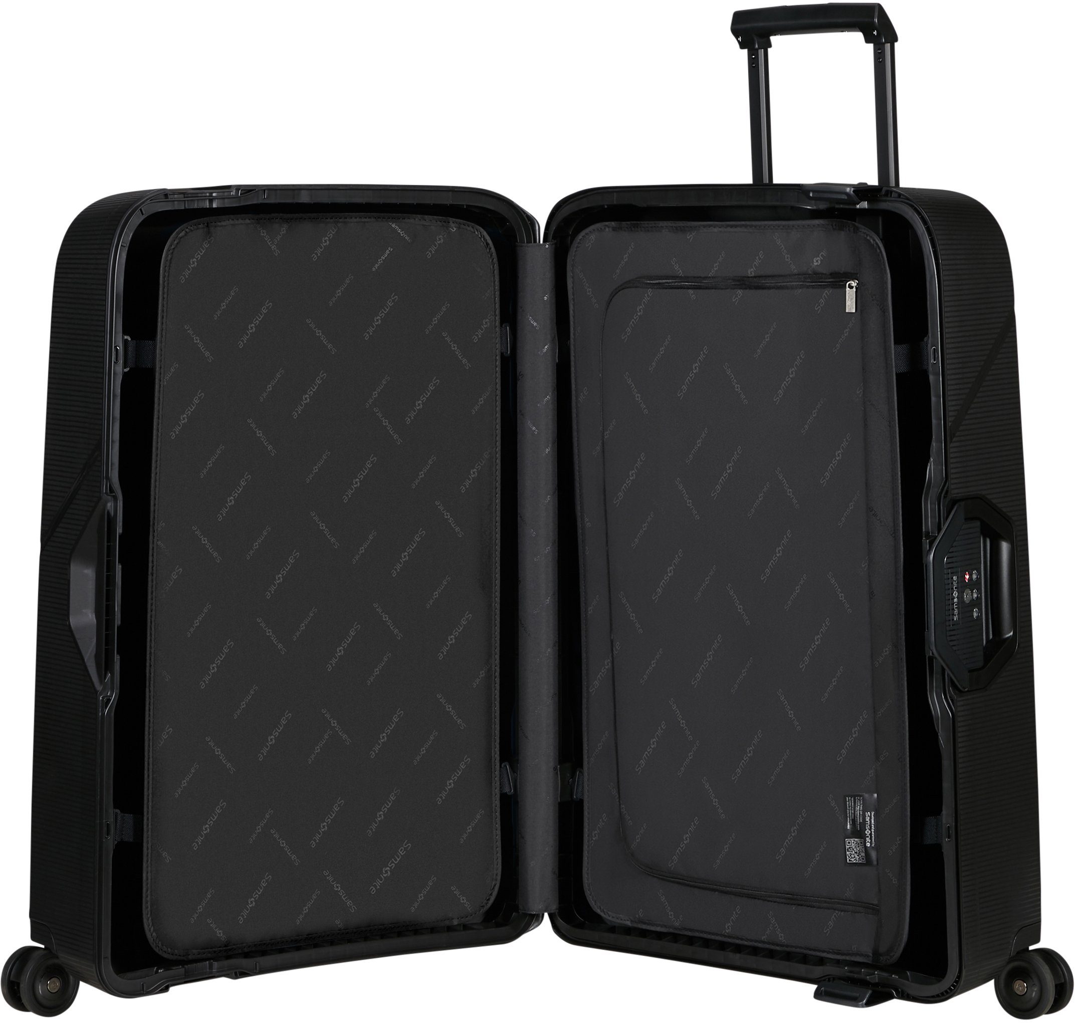 Samsonite Hartschalen-Trolley MAGNUM, verschiedene Größen und Farben, 4 Rollen, mit arretierbarem und versenkbarem Druckknopf-Trolleysystem
