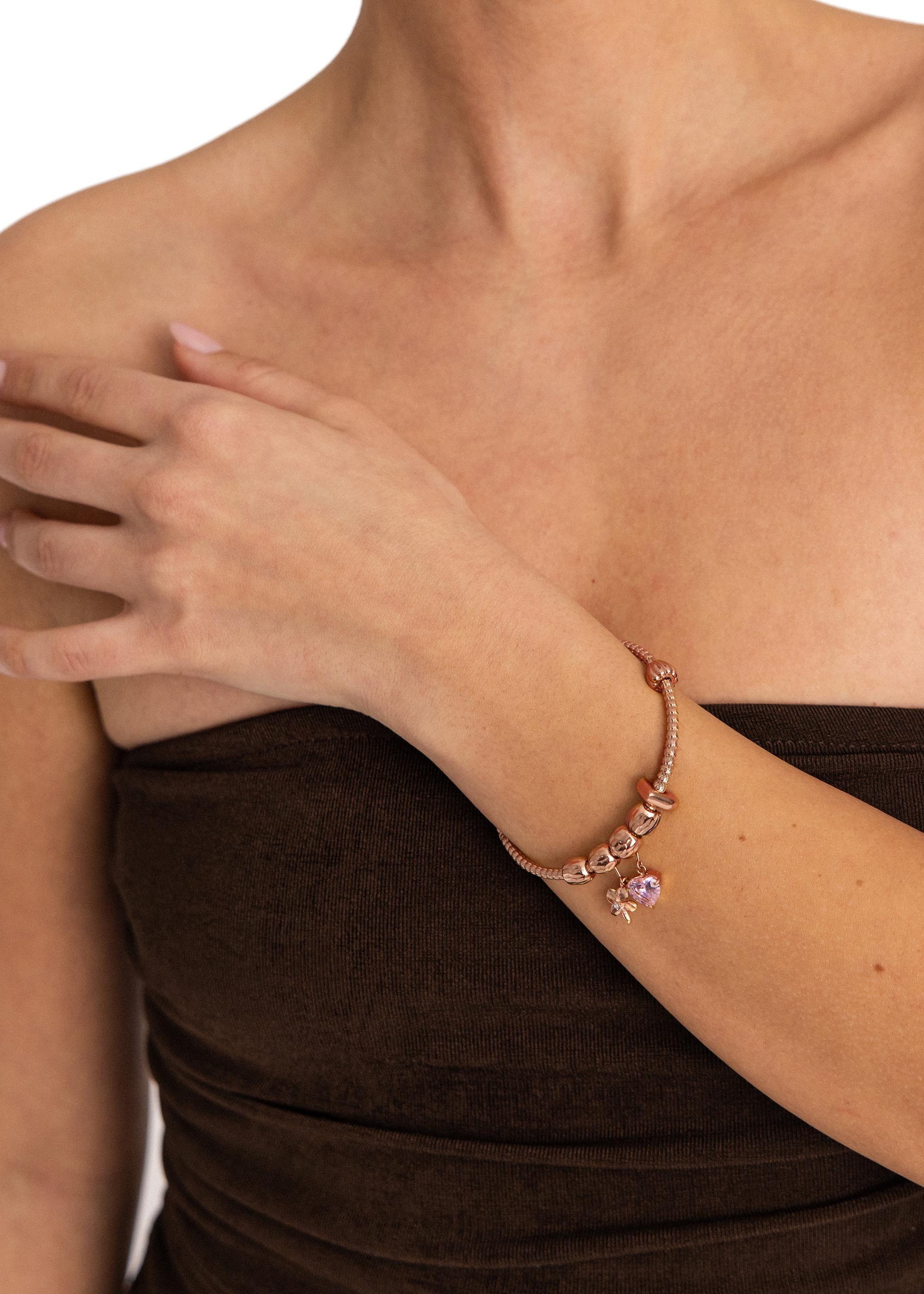 Purelei Armreif LEI Glitter Heart M-L (Armreif-Set)