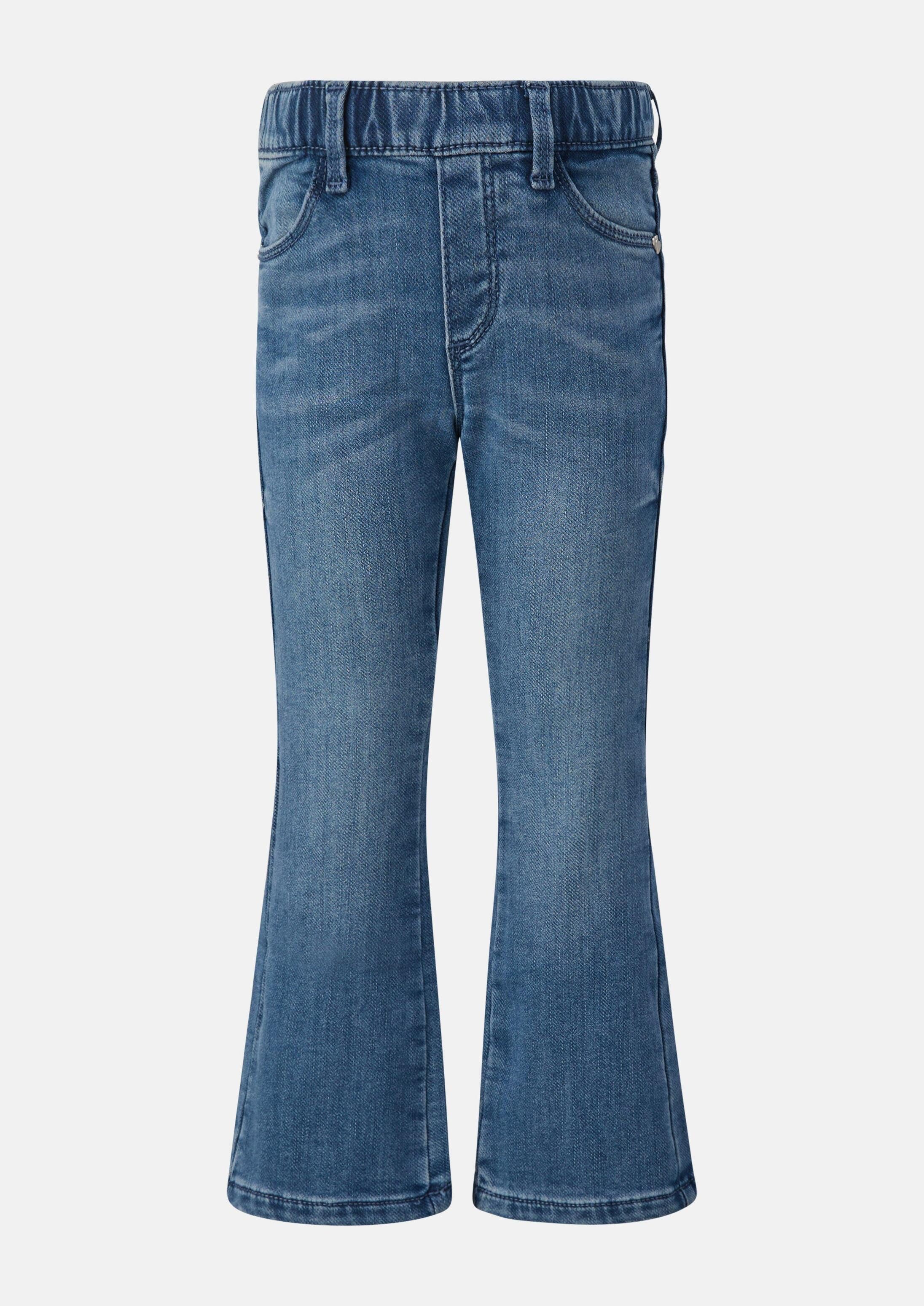 s.Oliver Bootcut-Jeans Jeans-Hose BETSY Jeans Betsy / Regular Fit / Mid Rise / Flared Leg / soft & warm