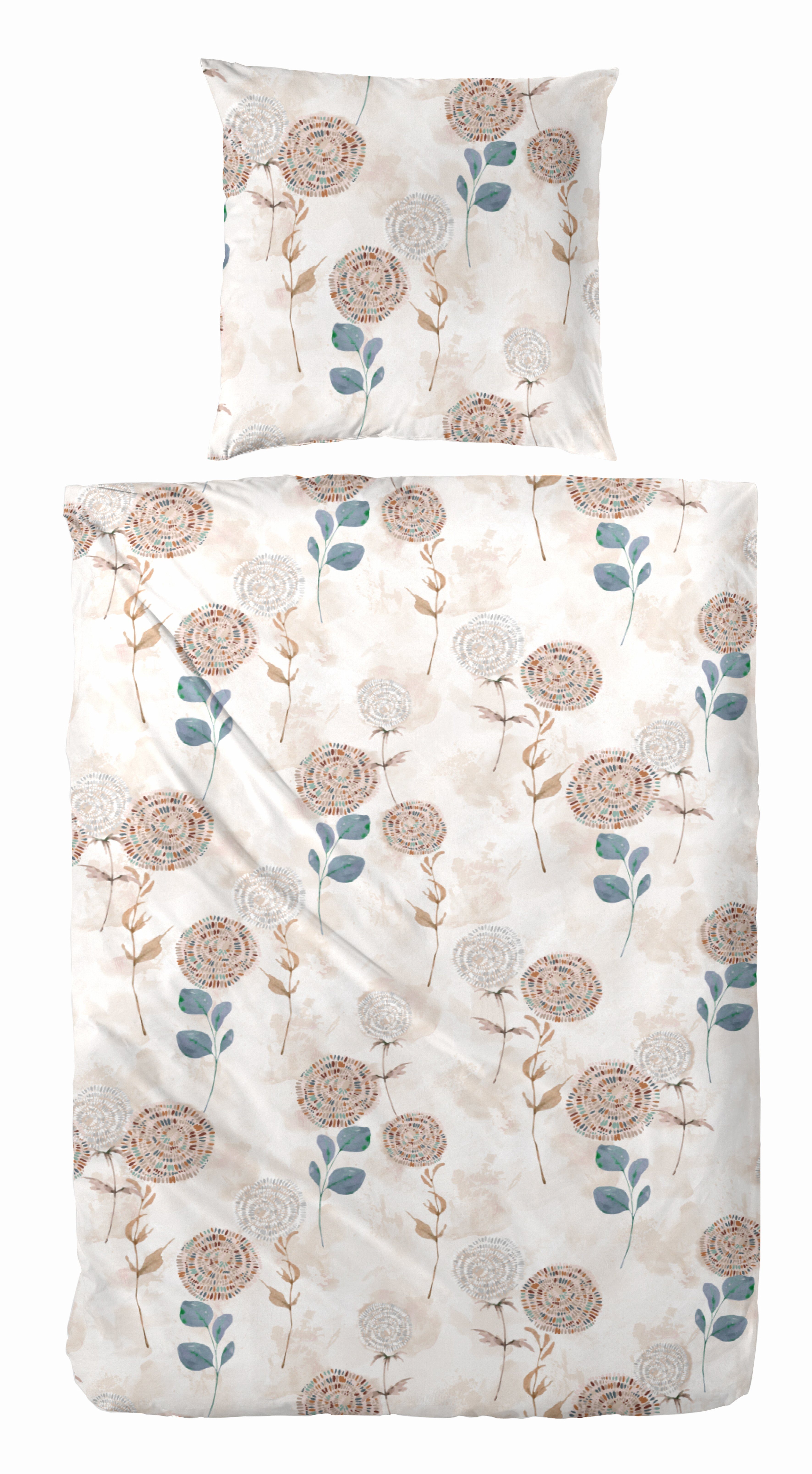 Primera Bettwäsche Edelflanell-Bettwäsche Fallflower, Edel-Köper-Flanell, 1 günstig online kaufen