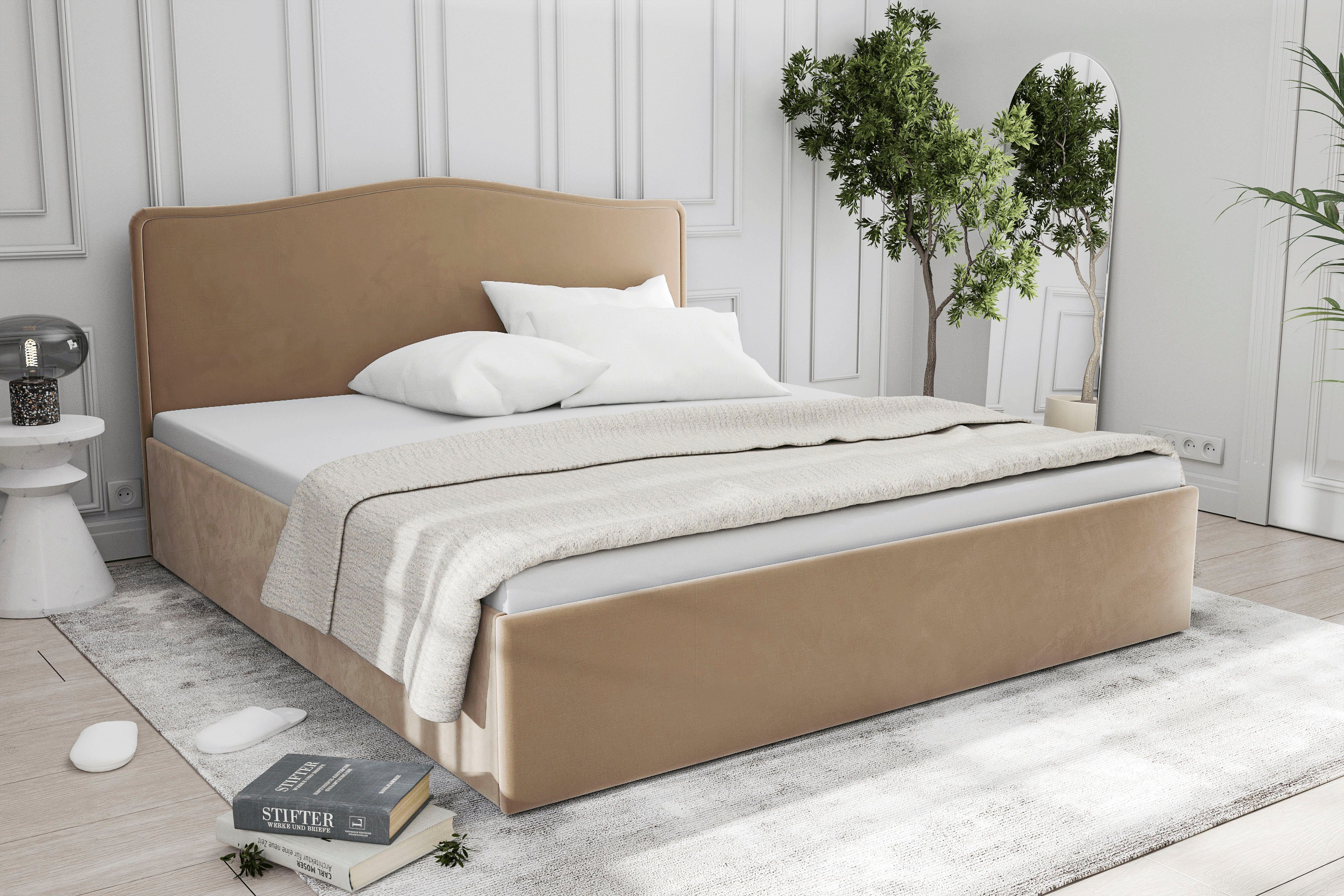 Westfalia Schlafkomfort Polsterbett "Graz" wahweise mit Stauraum, verschied günstig online kaufen