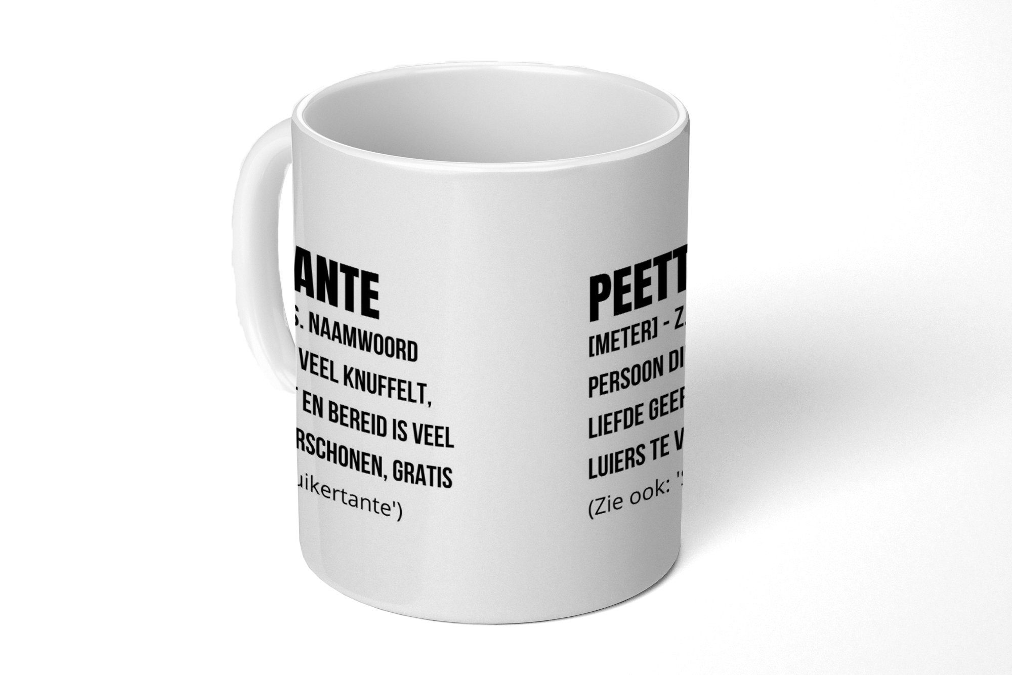 - Becher, Geschenk Teetasse, - - Tasse Keramik, Kaffeetassen, Bedeutung, Sprichwörter Teetasse, Patin MuchoWow Zitat