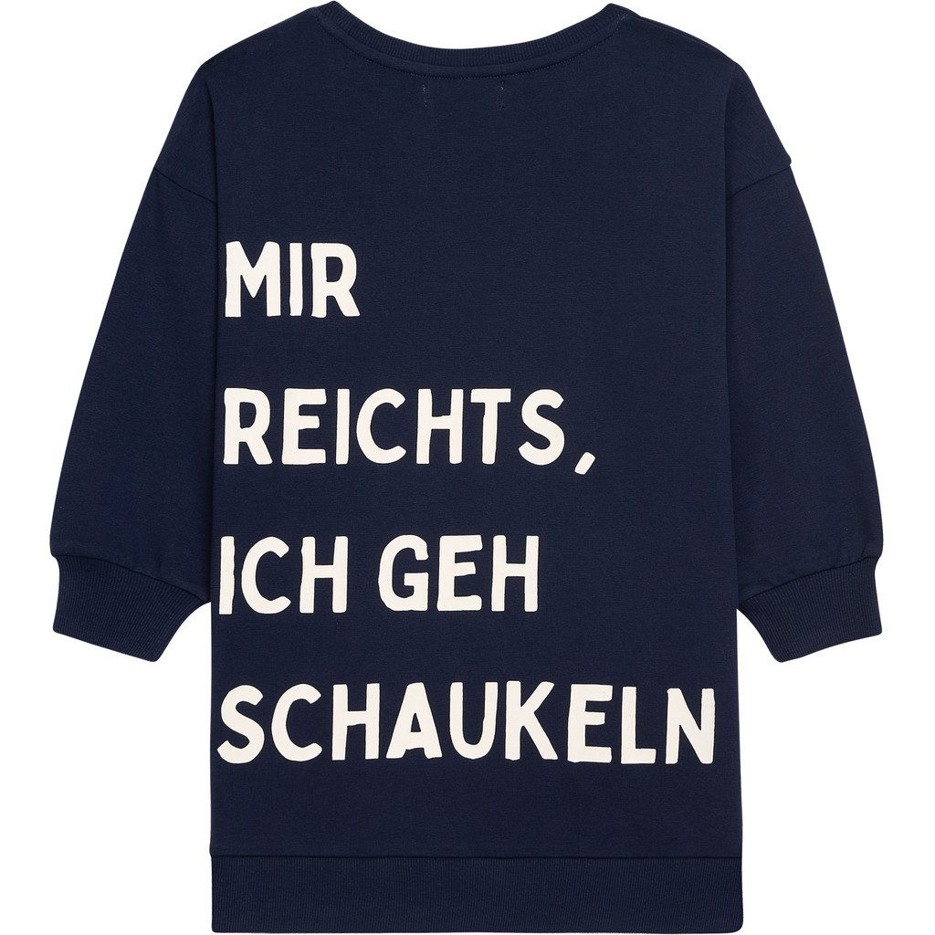 DANAMADE Sweatkleid Sweatshirt Gress (1-tlg) DANAMADE Sweatshirt Kleid Mädchen, langarm, Statement-Print
