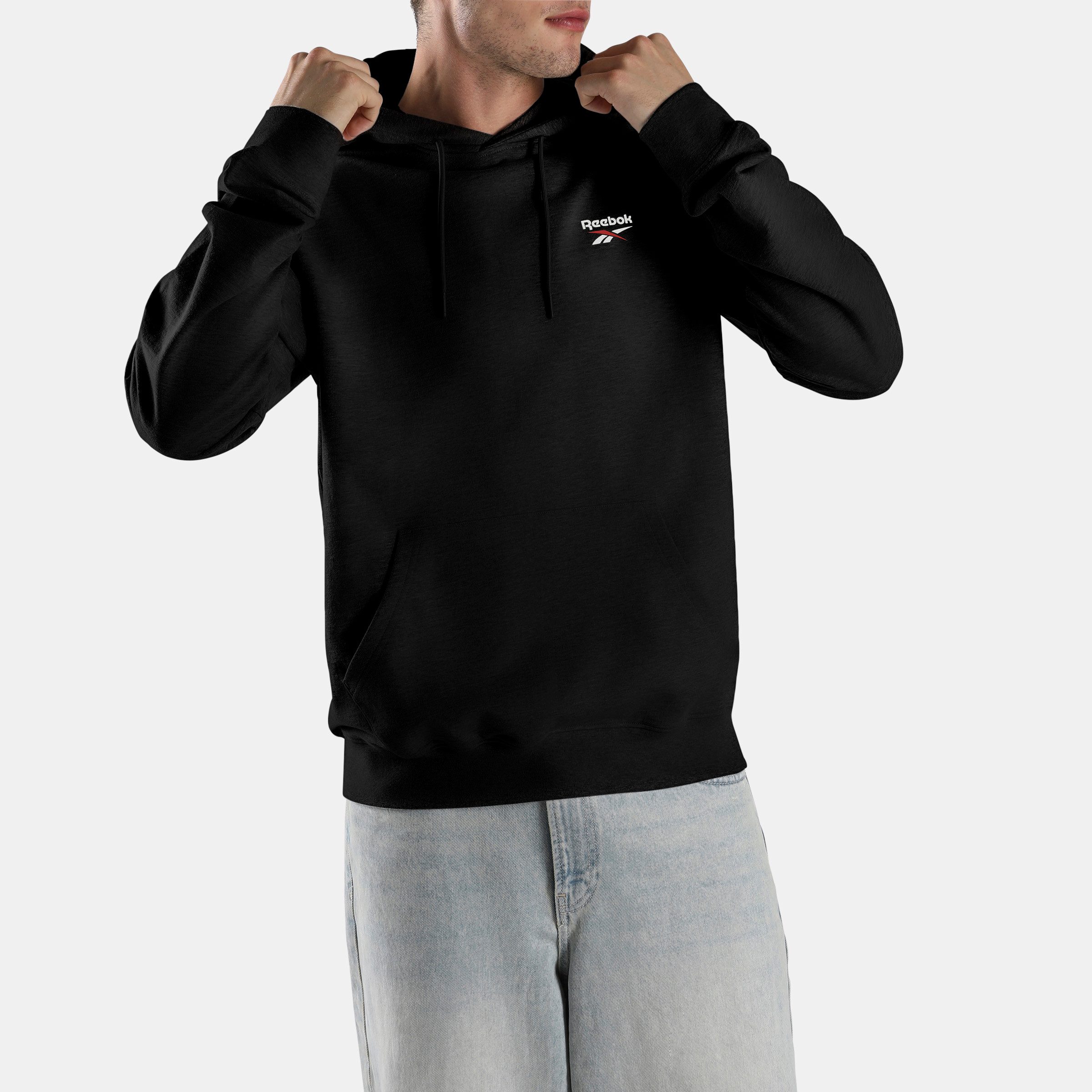 Reebok Kapuzensweatshirt ID SMALL LOGO FRENCH TERRY HOODIE sportlicher Stil, für aktive Erwachsene