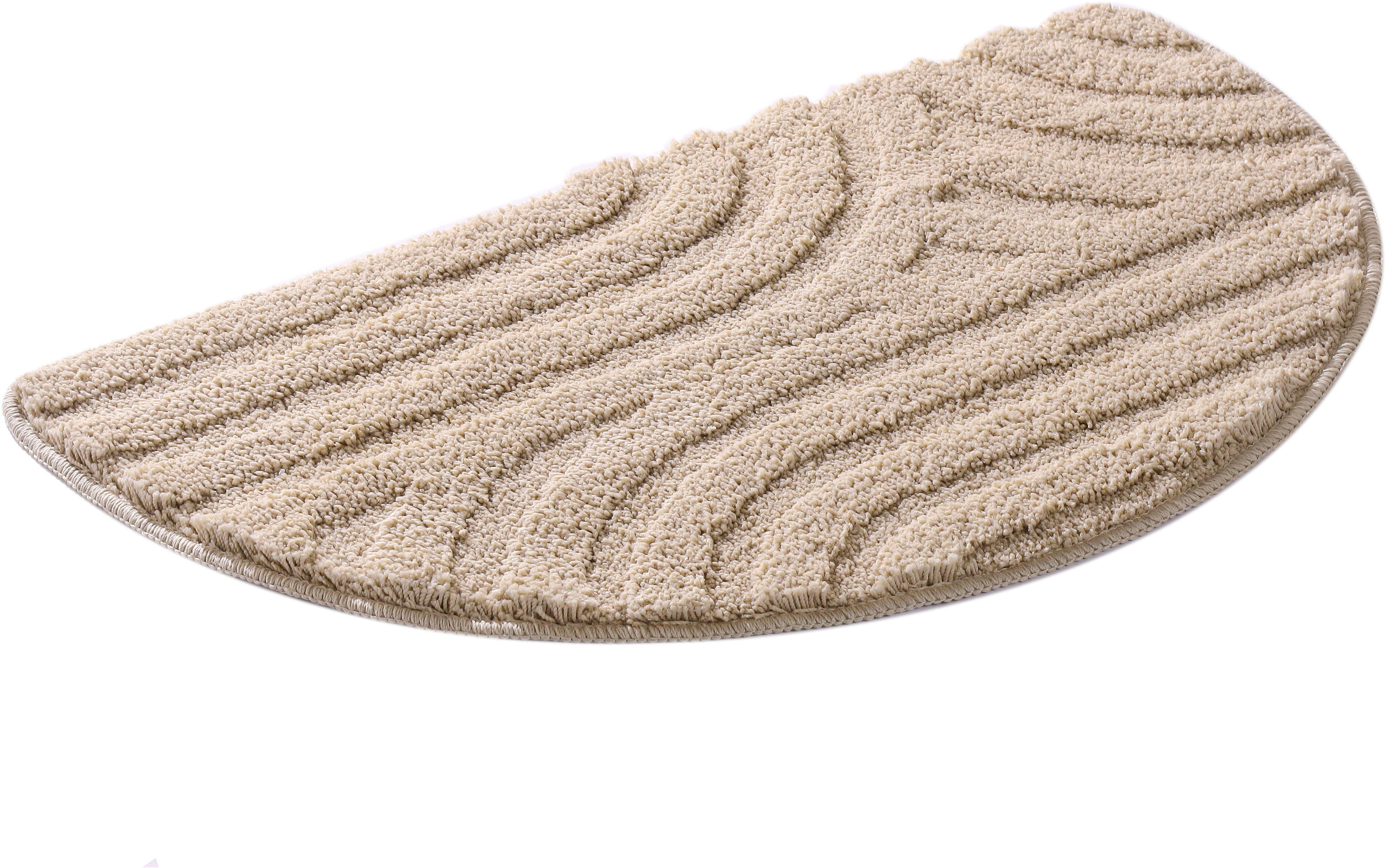 my home Badematte Sanremo Scandi, Badvorleger, Badezimmer Teppich, Duschvor günstig online kaufen