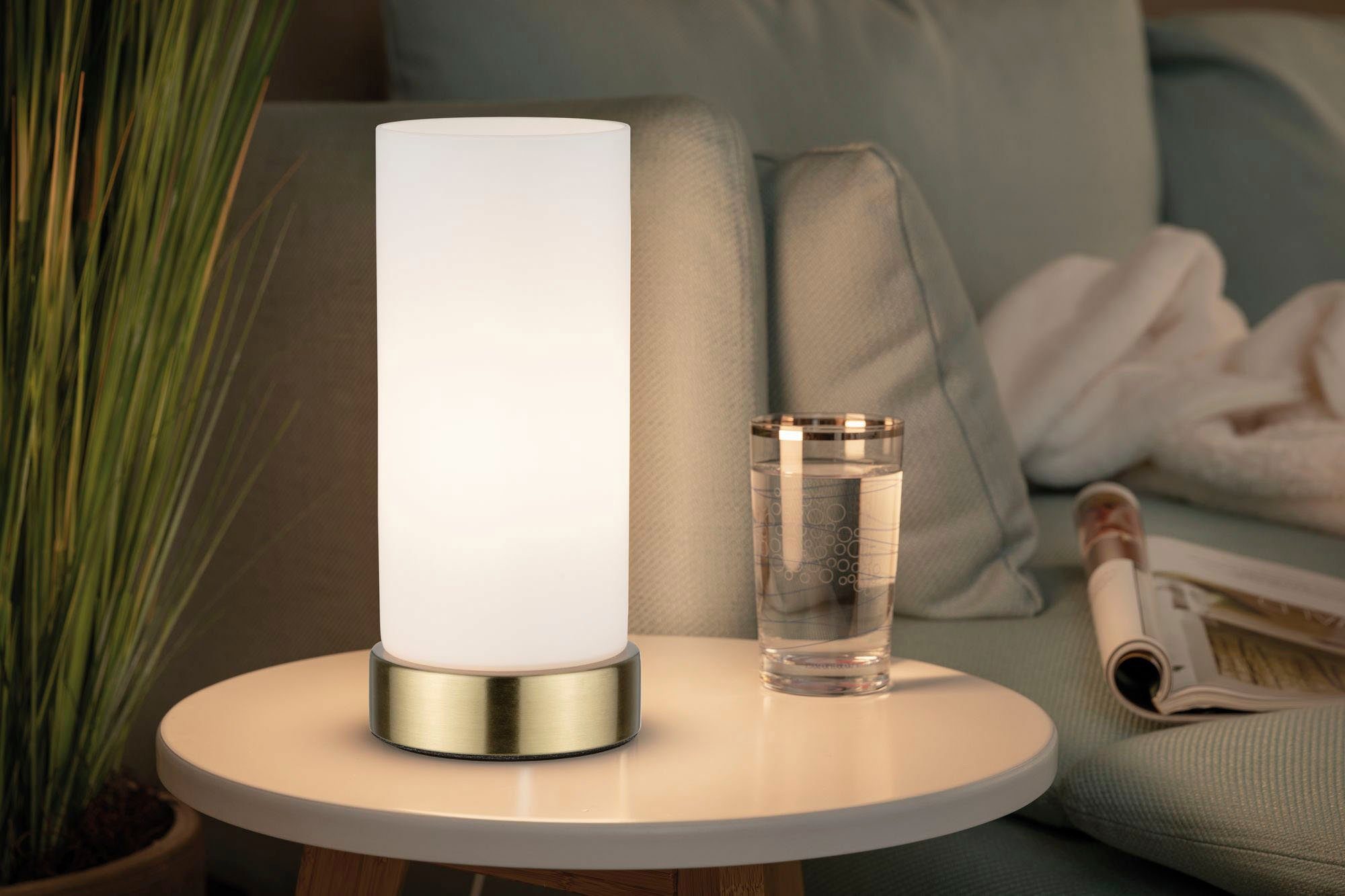 Paulmann Nachttischlampe Pinja, ohne Leuchtmittel, E14 günstig online kaufen