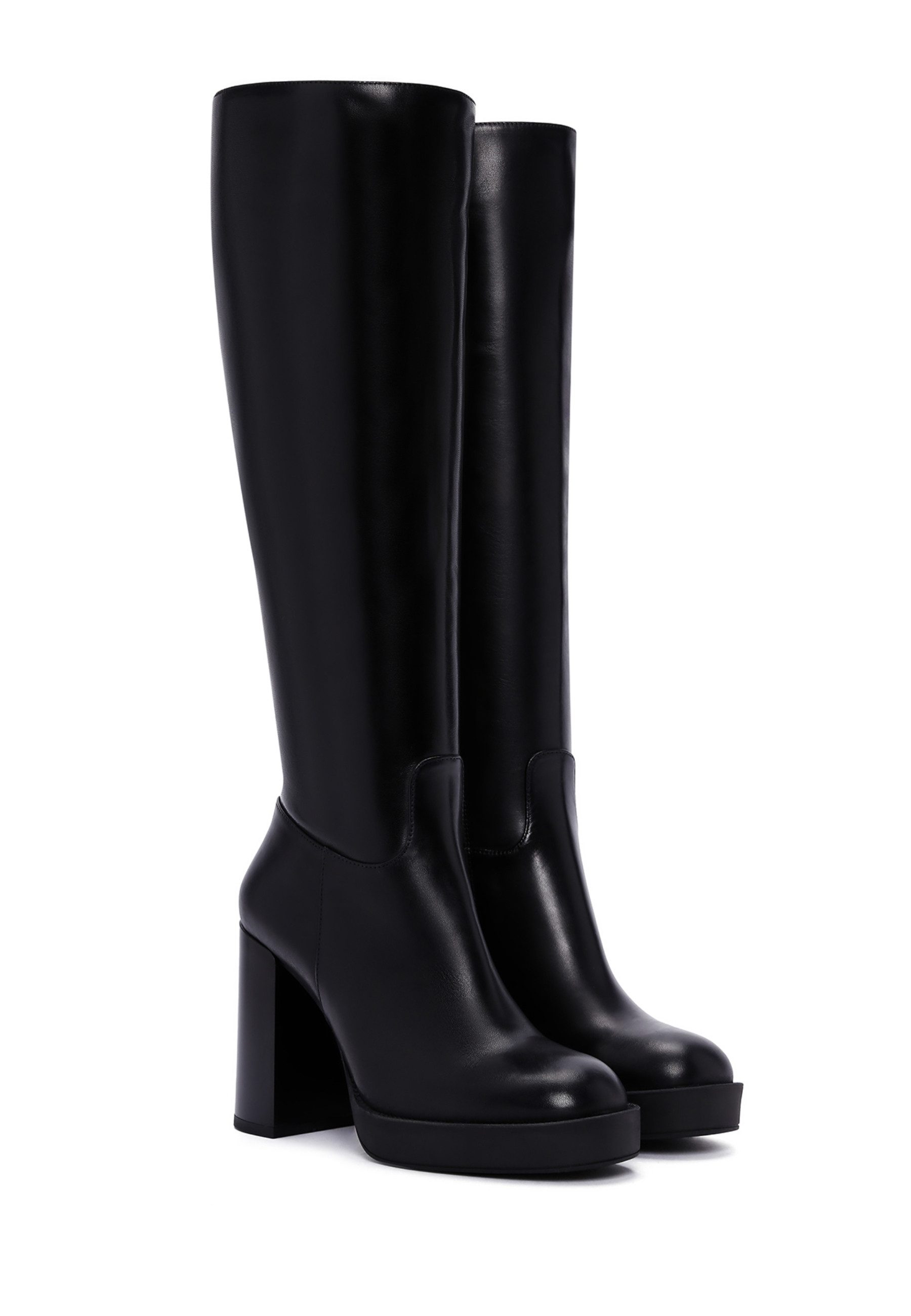 Derimod Absatzstiefel aus Leder Bootsschuh
