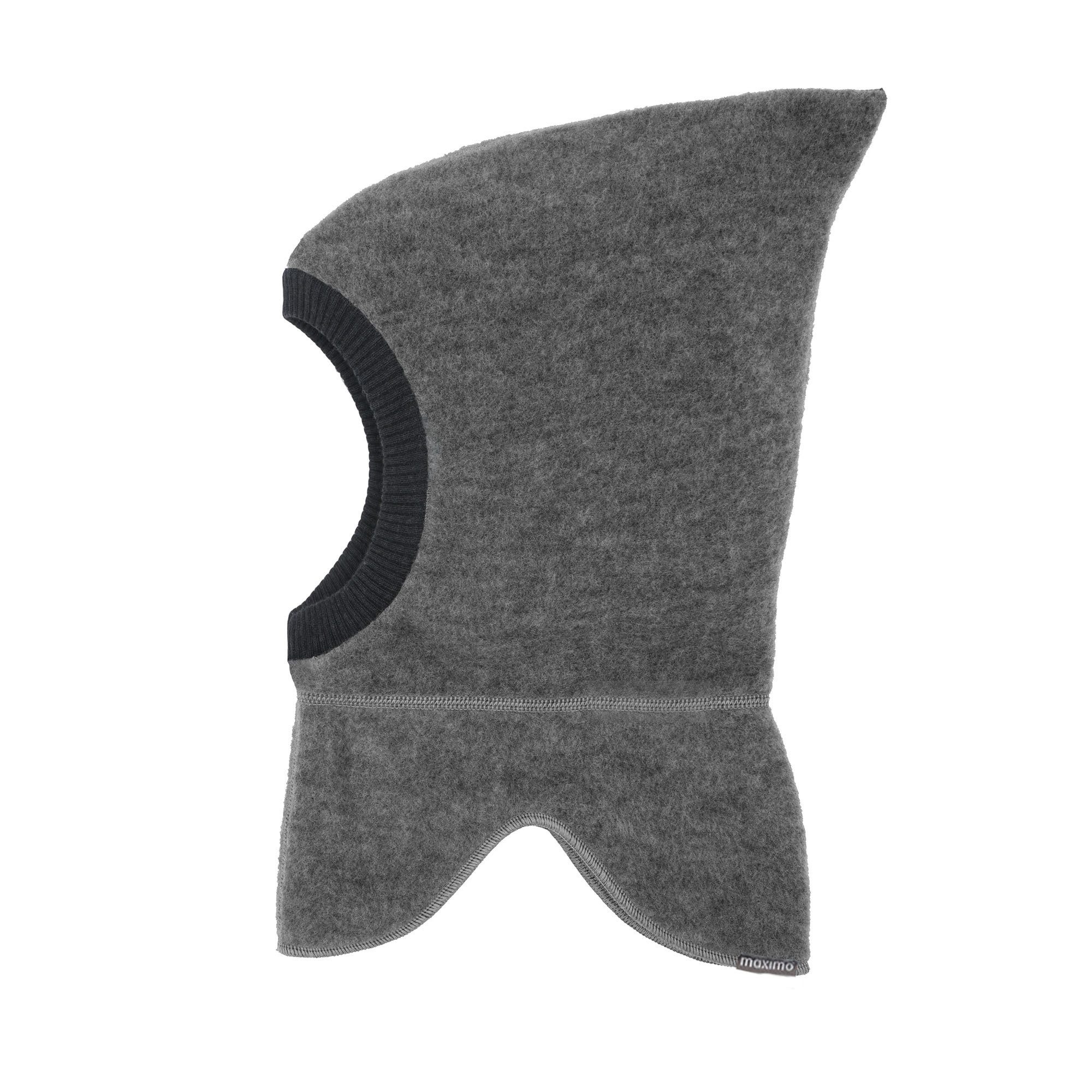 MAXIMO Schlupfmütze GOTS MINI-Schlupfmütze Wollfleece, Jerseyfutter (1-St) Wollfleece