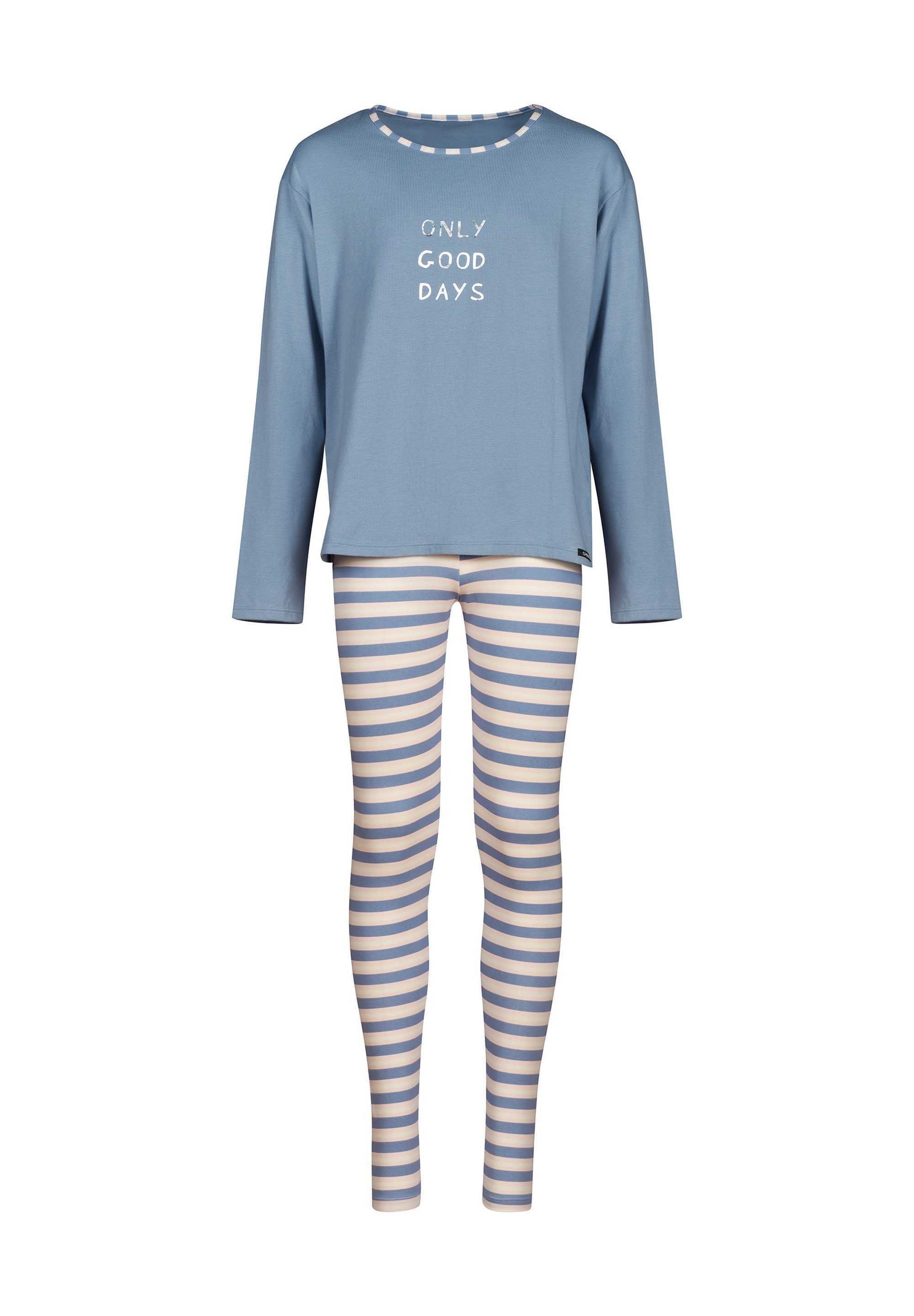Schlafanzug Mädchen Nachtwäsche, Baumwolle Skiny Pyjama - Set