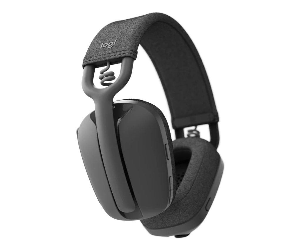 Logitech Zone Vibe 100 – Leichte kabellose Over-Ear-Kopfhörer mit Mikrofon Headset – Bild 5 von 5