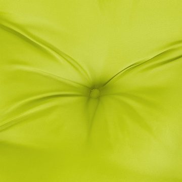 vidaXL Sitzauflage Gartenbank-Auflagen 2 Stk. Hellgrün 100x50x7 cm Oxford-Gewebe, (2 St)