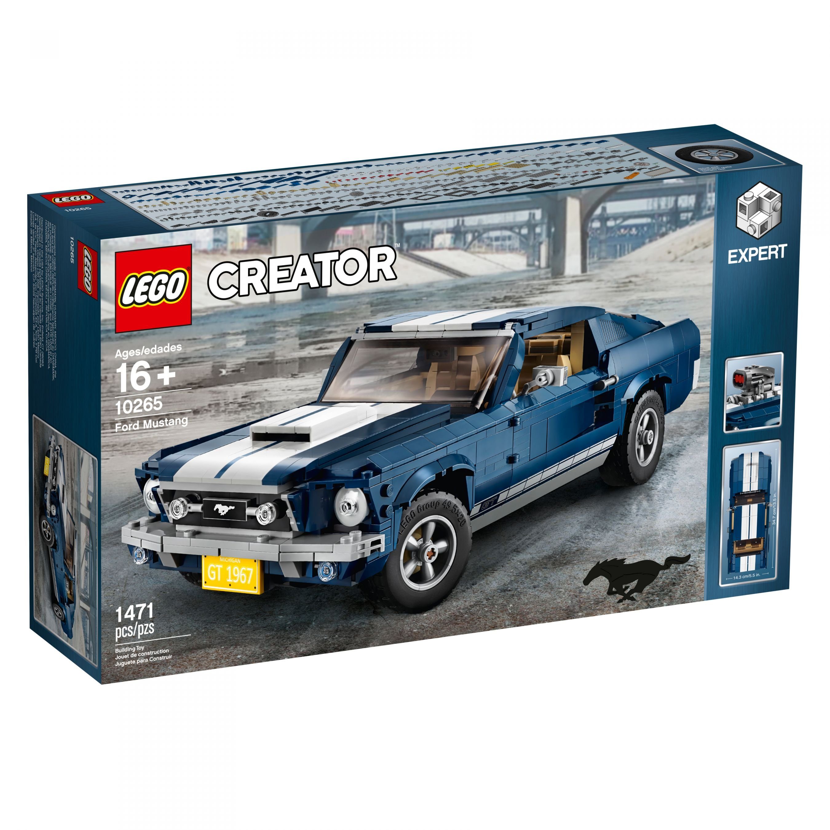 LEGO® LEGO® Icons (Creator Expert) 10265 Ford Mustang GT Konstruktionsspiel günstig online kaufen