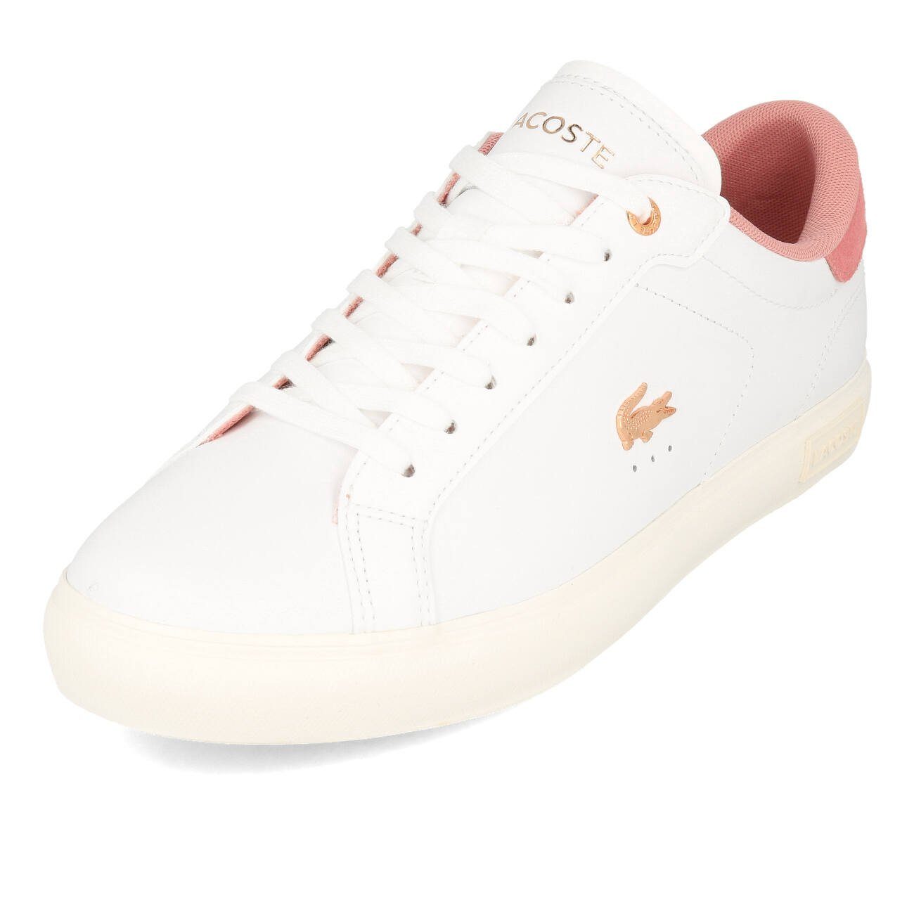 Lacoste Lacoste Powercourt 124 3 SFA Damen White Light Pink Sneaker