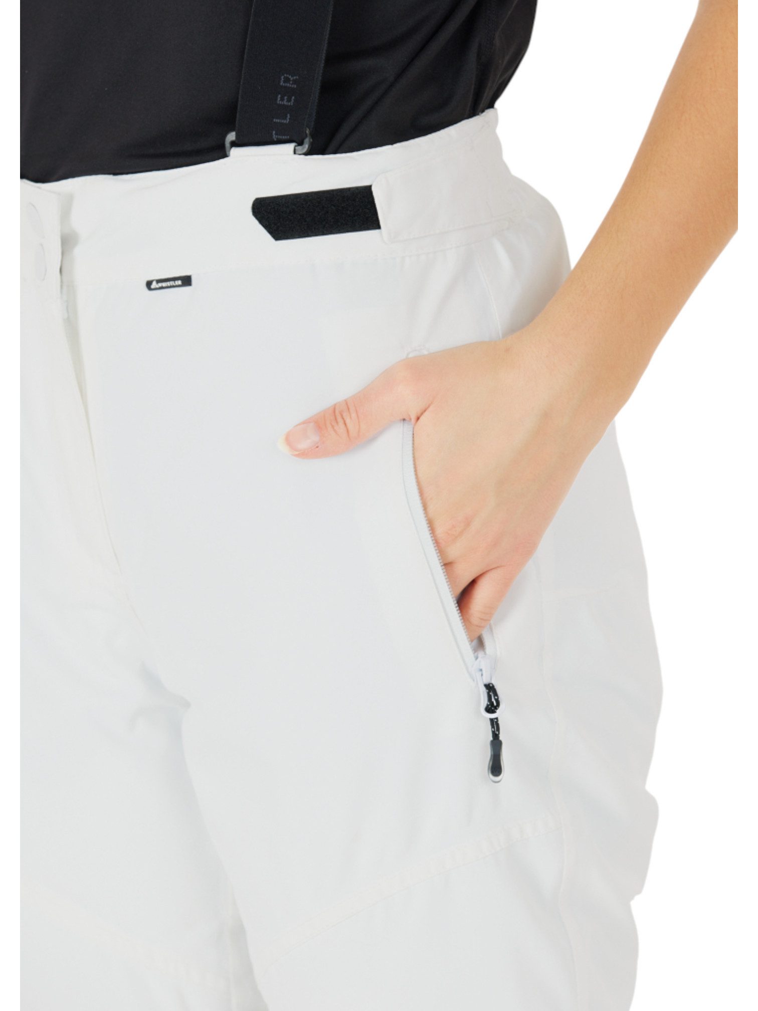 WHISTLER Skihose Drizzle Ski Pant W-Pro 10000 (wasserdicht, winddicht) weiss Damen
