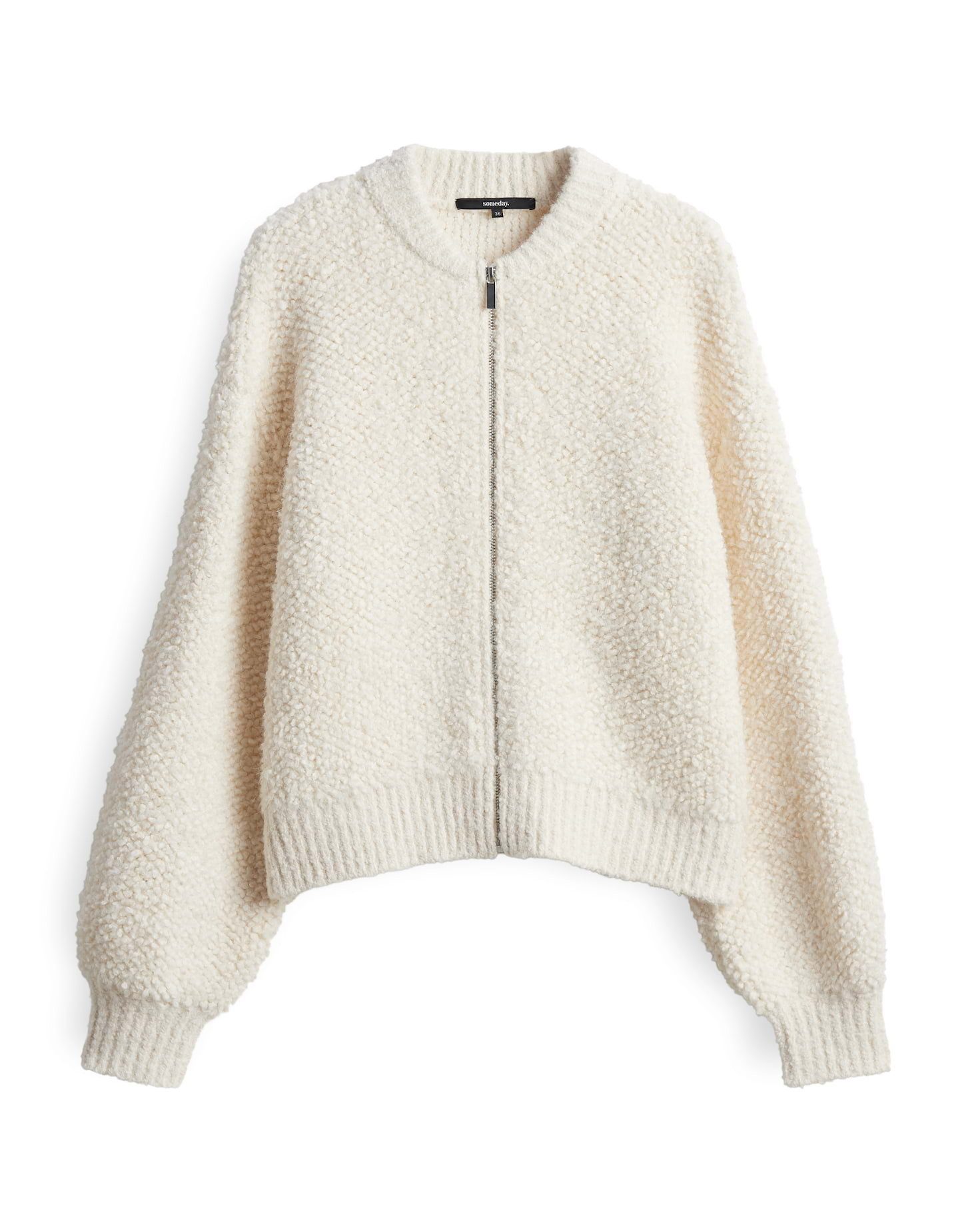 someday Strickjacke TILARA Loose aus Bouclégarn günstig online kaufen
