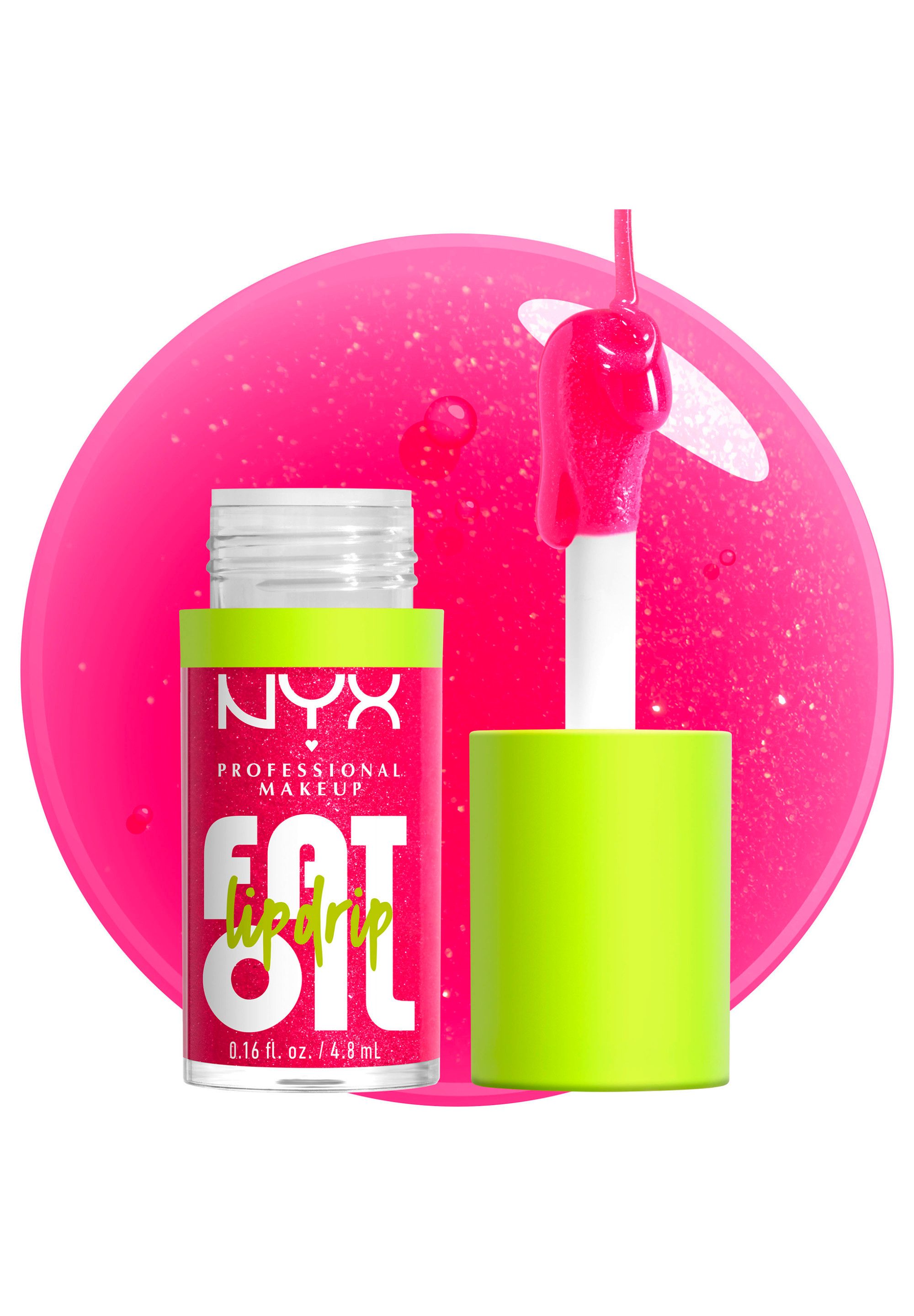 NYX PROFESSIONAL MAKEUP Lipgloss FAT OIL LIP DRIP, mit intensiv-schimmerndem Finish, individuell aufbaubare Farbe