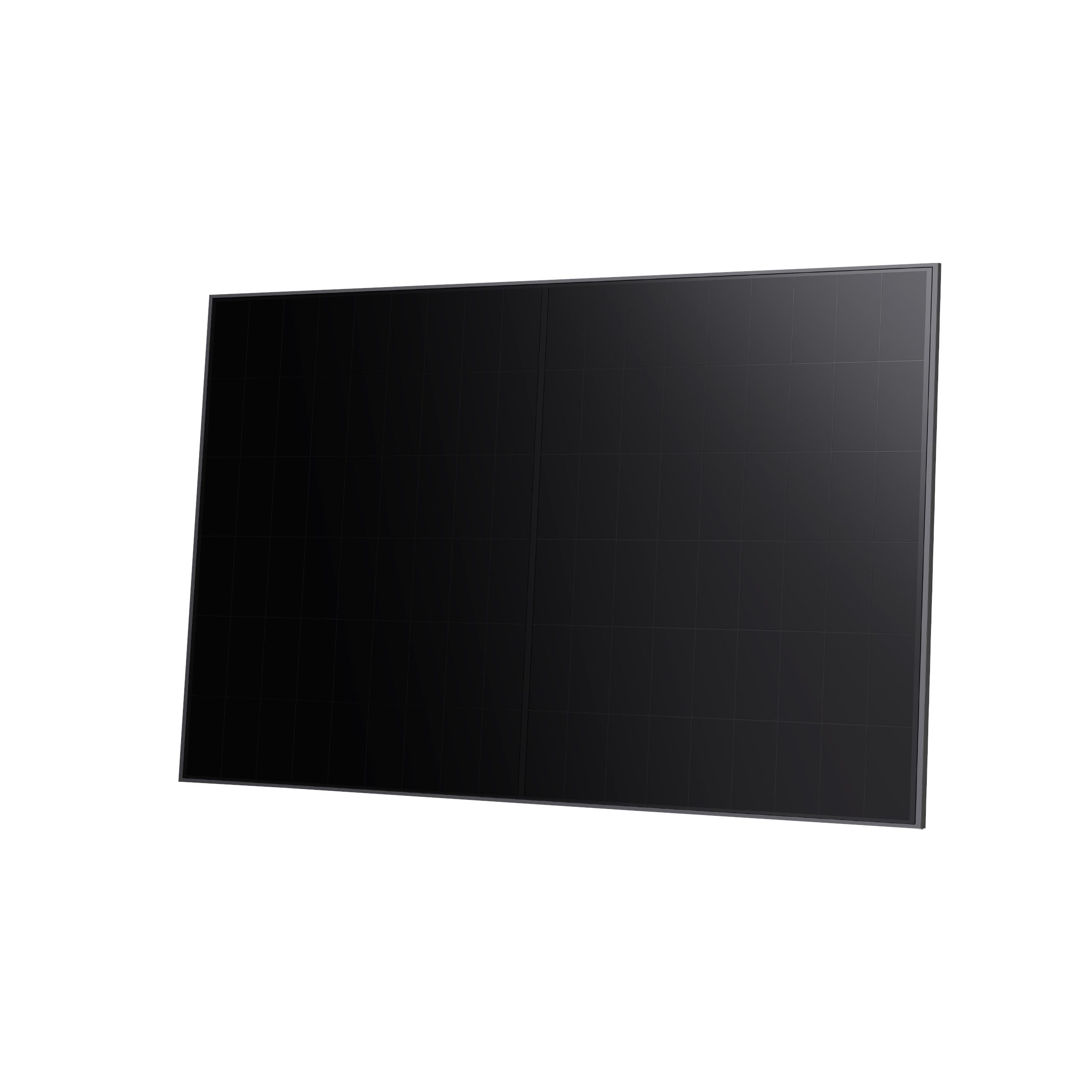 POWERNESS Balkonkraftwerk SunPro 480Wp BC Full Black Bifaziale Solarmodule, (Photovoltaik Glas-Glas, 1-St), Stecksystem: EVO2A, MC4-kompatibel
